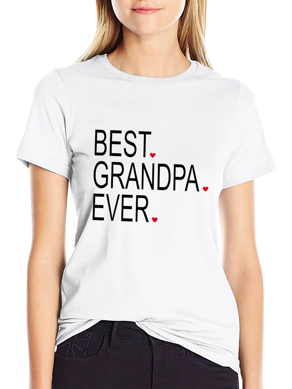 Best Grandpa Ever Black T-Shirt - Great Gift Idea!
