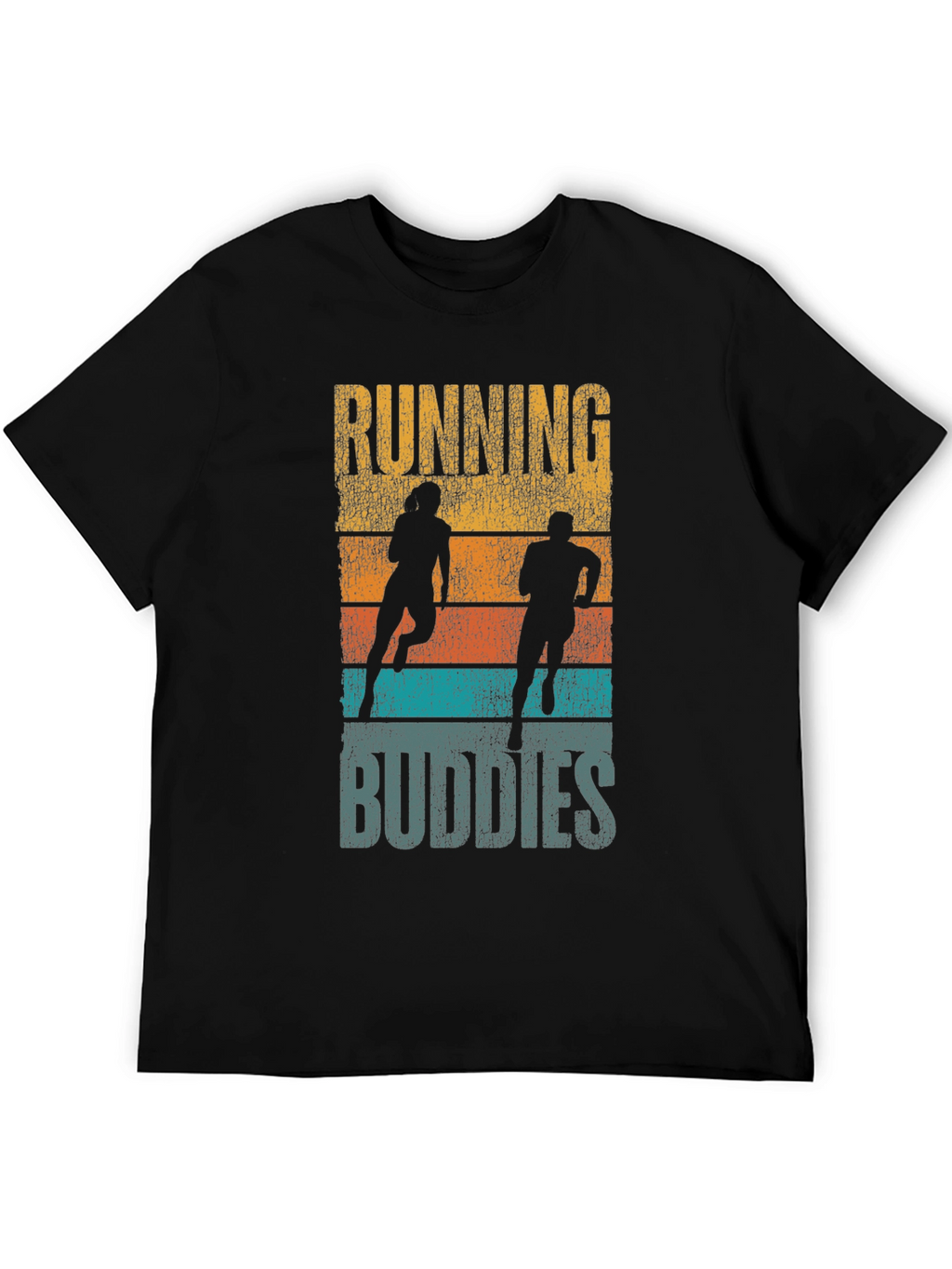 Running Buddies Graphic Tee - Athletic Casual
