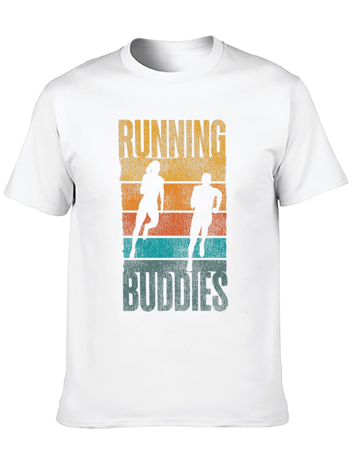 Running Buddies Graphic Tee - Athletic Casual