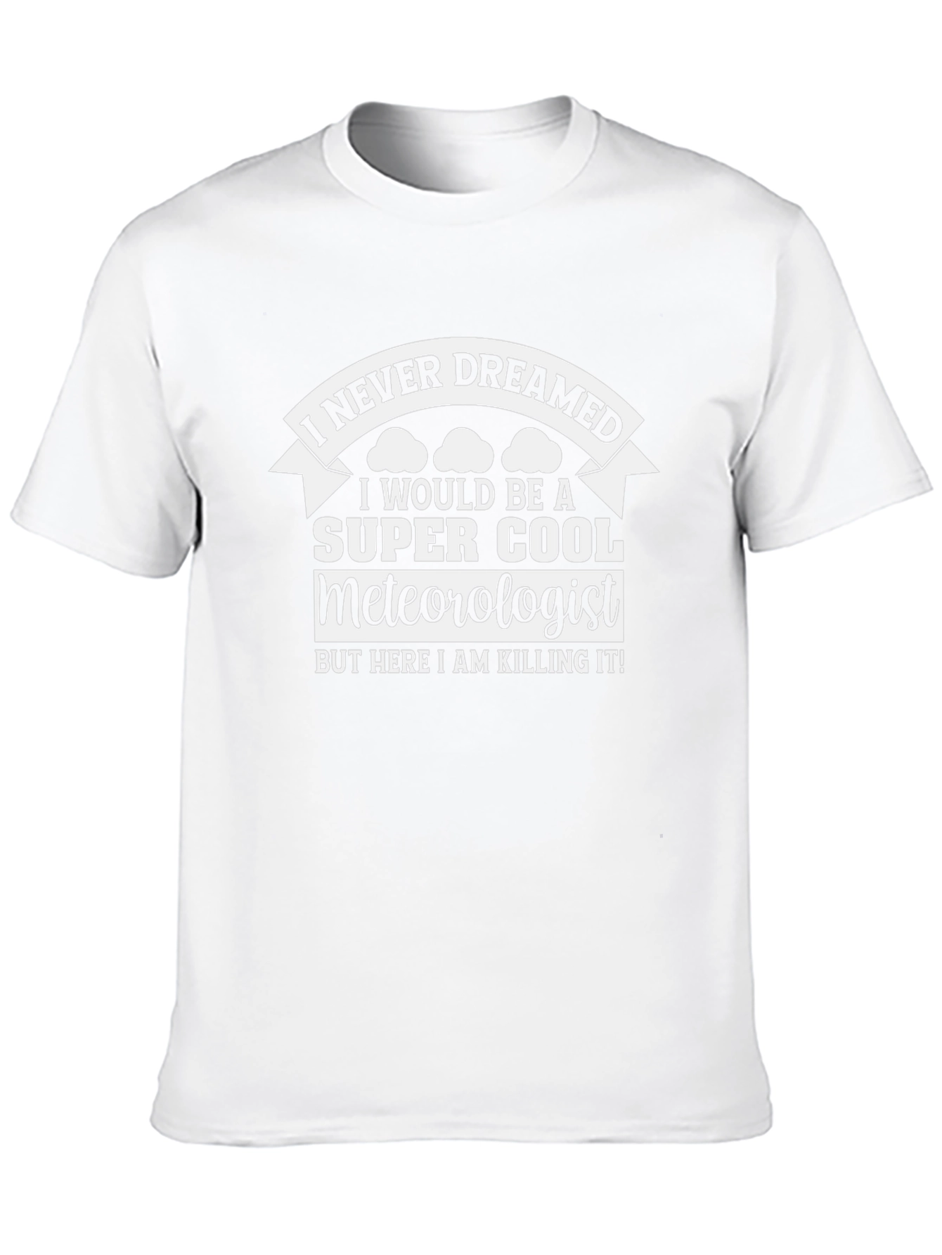 Super Cool Meteorologist Graphic T-Shirt