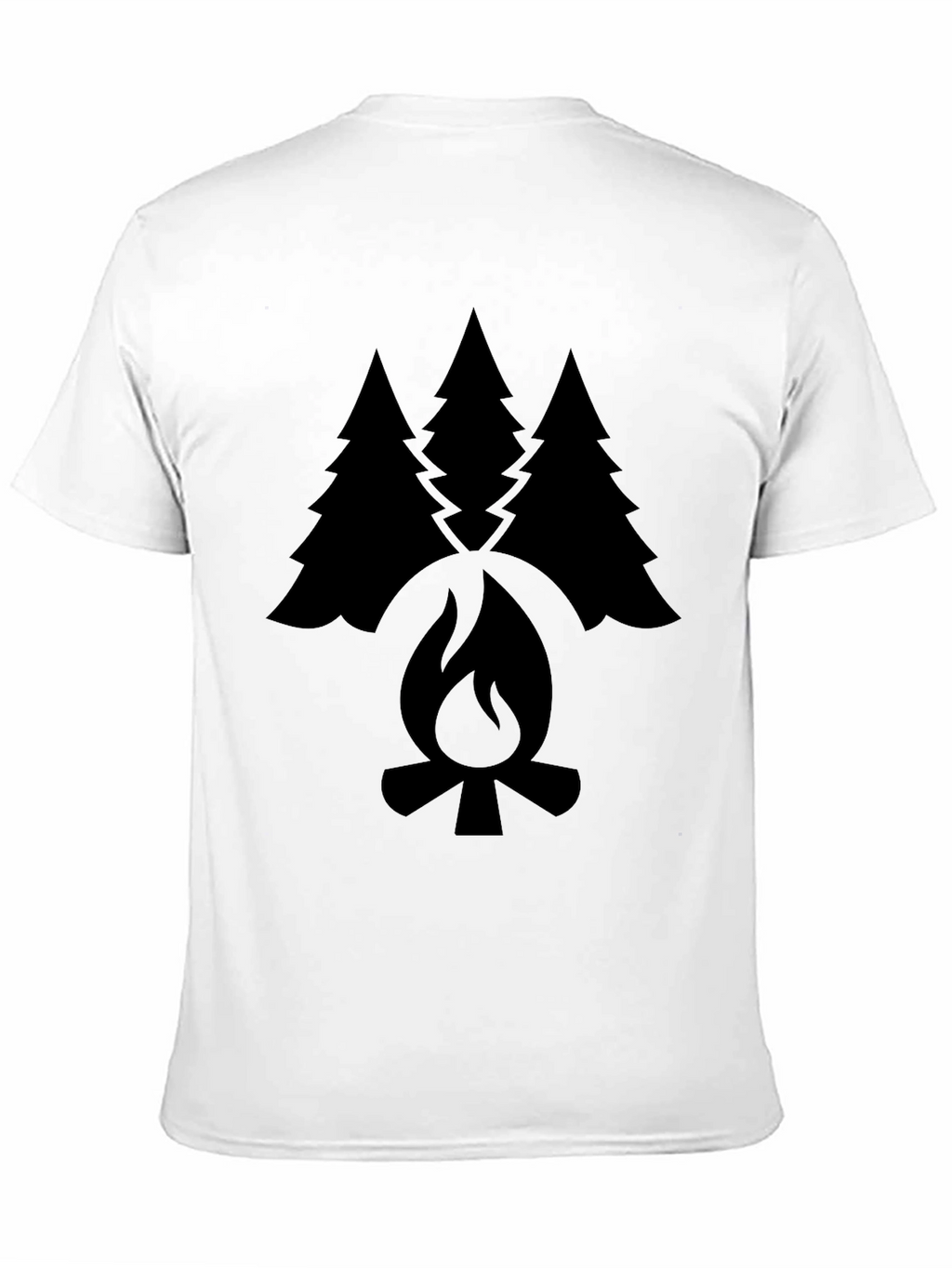 Campfire & Trees Graphic Tee