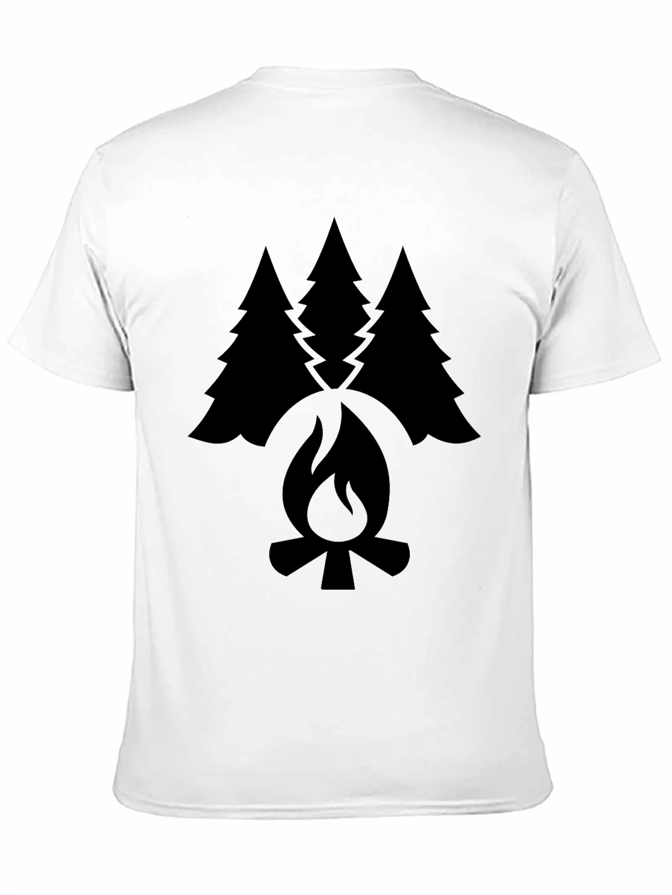 Campfire & Trees Graphic Tee