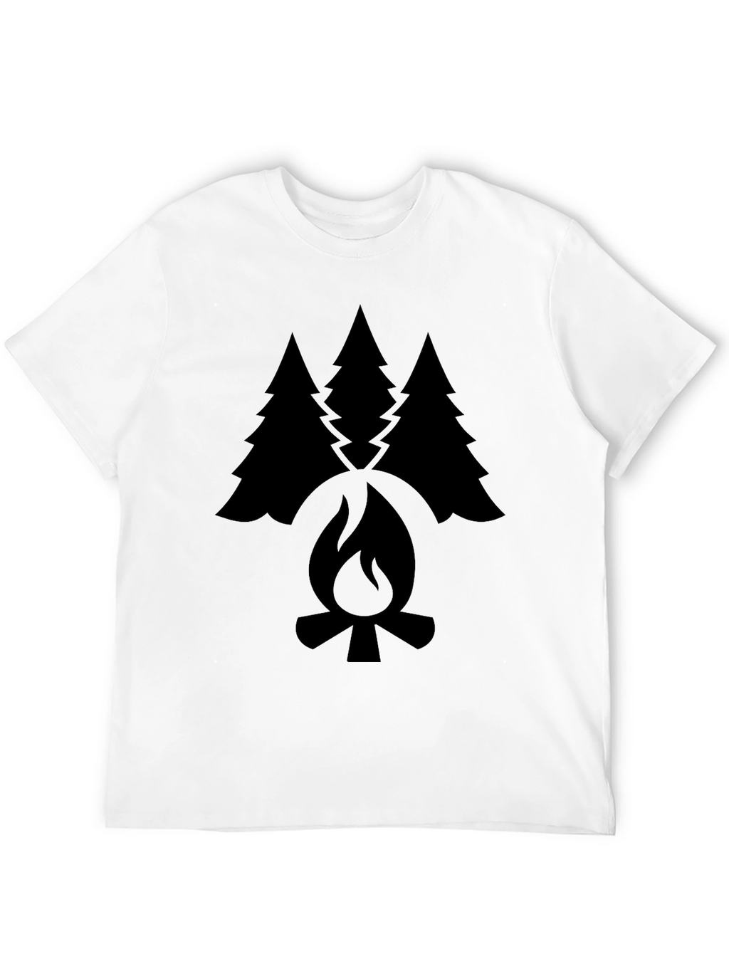 Campfire & Trees Graphic Tee