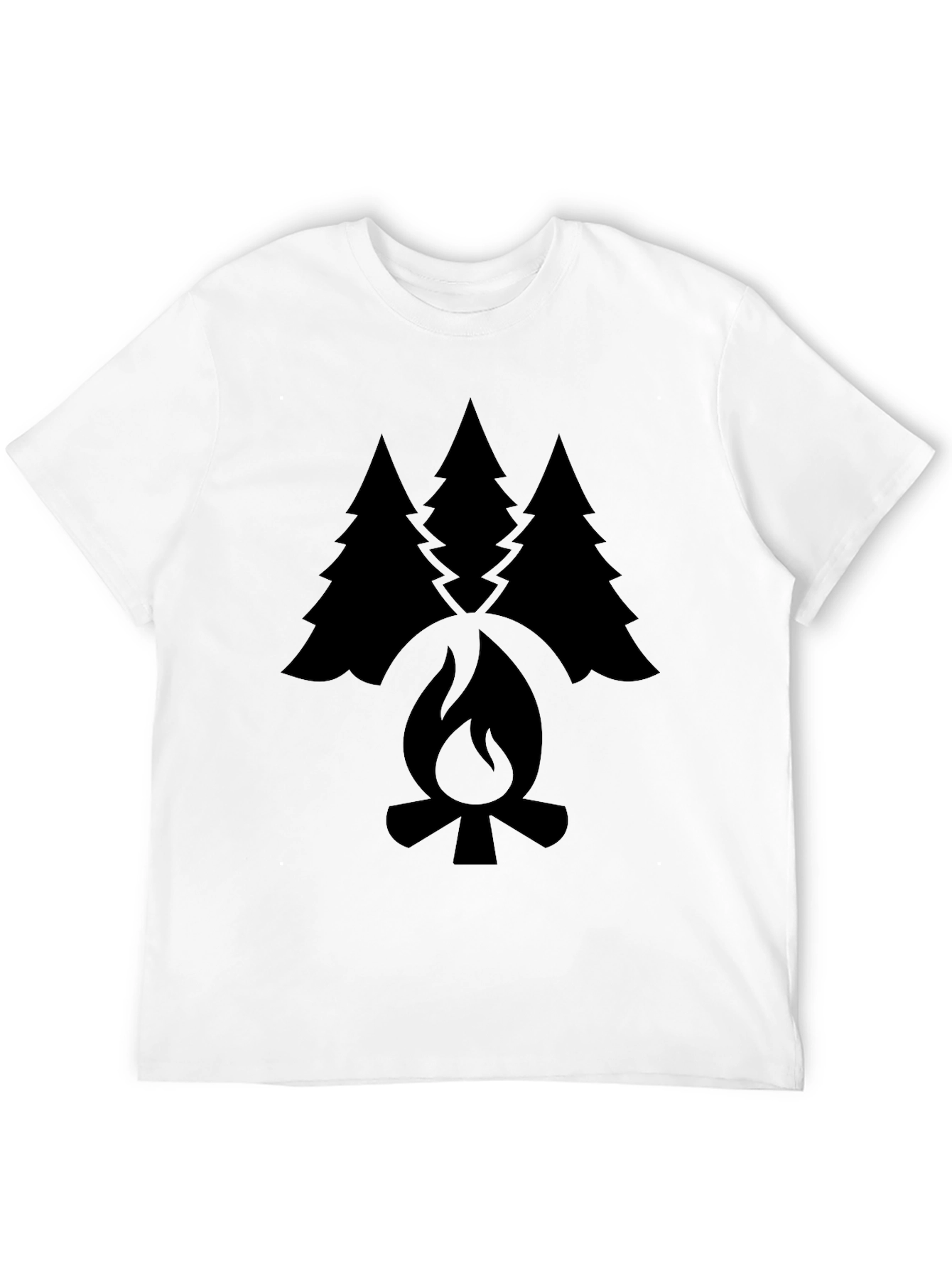 Campfire & Trees Graphic Tee