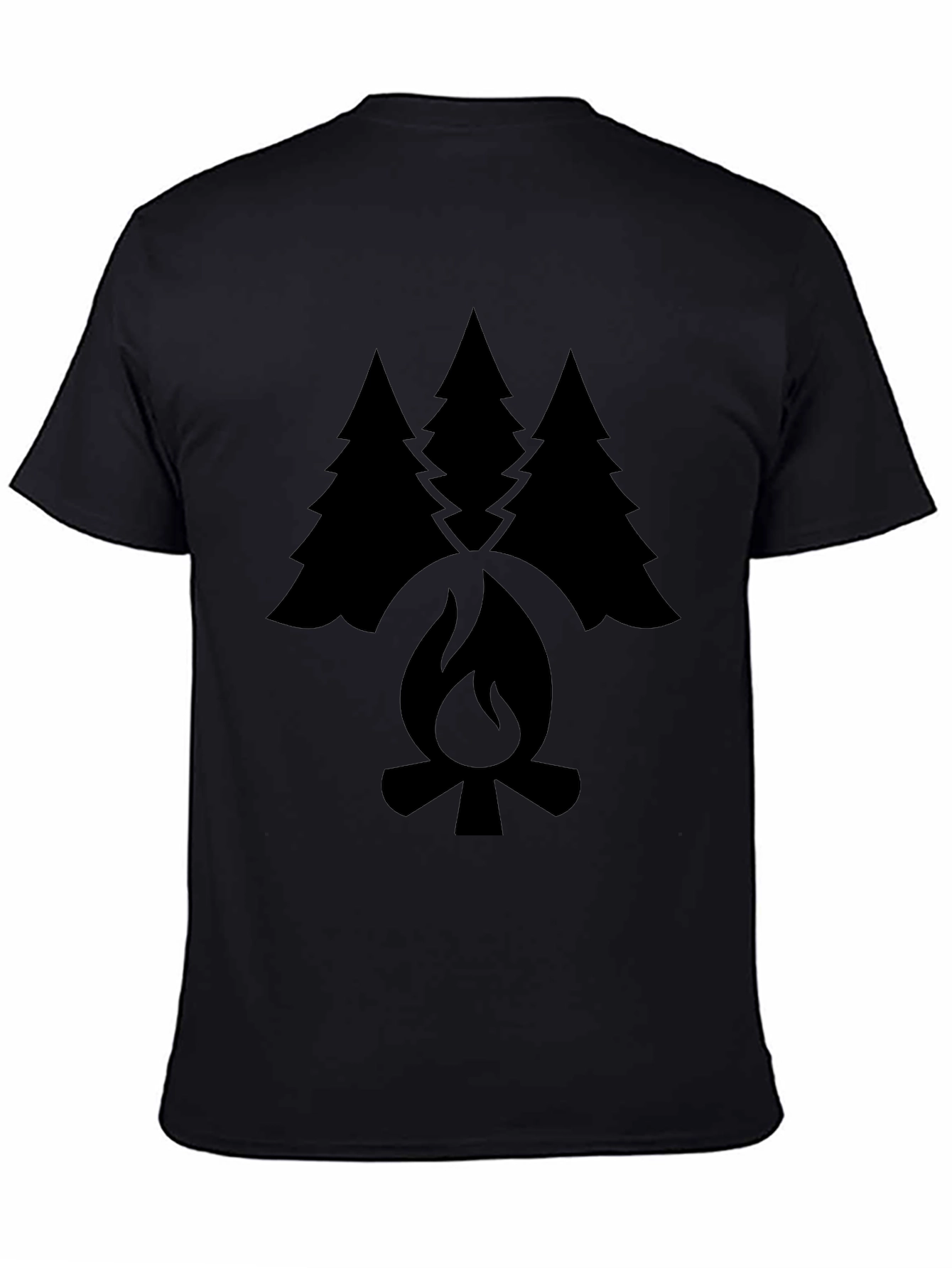 Campfire & Trees Graphic Tee