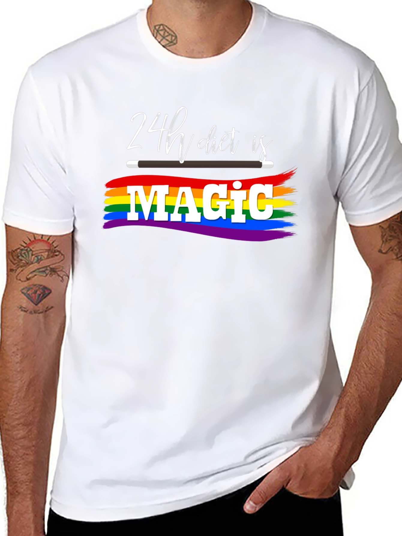 24th Diet Magic T-Shirt - LGBTQ+ Pride Apparel