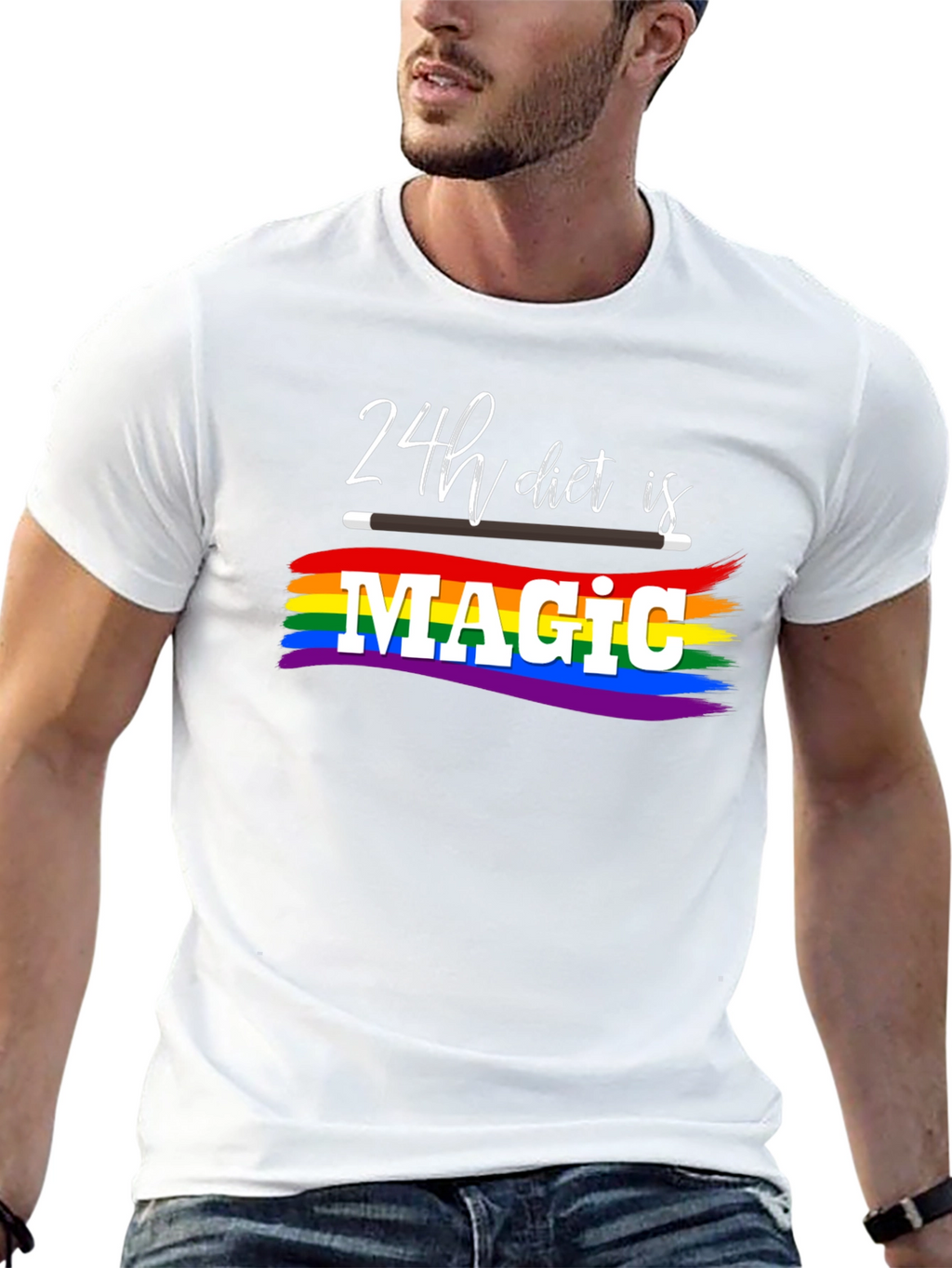 24th Diet Magic T-Shirt - LGBTQ+ Pride Apparel