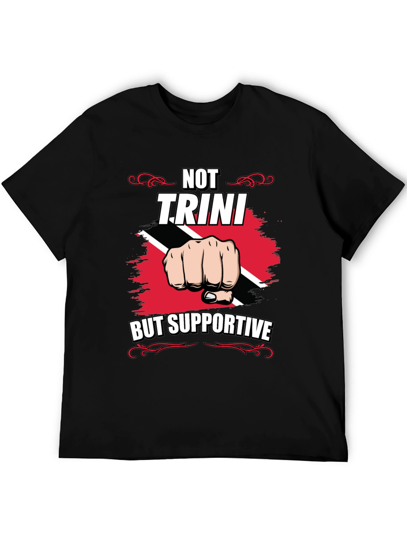 Trini Supporter Tee - Trinidad & Tobago Pride