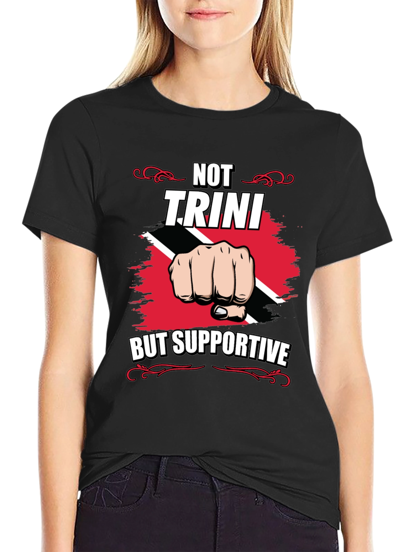 Trini Supporter Tee - Trinidad & Tobago Pride