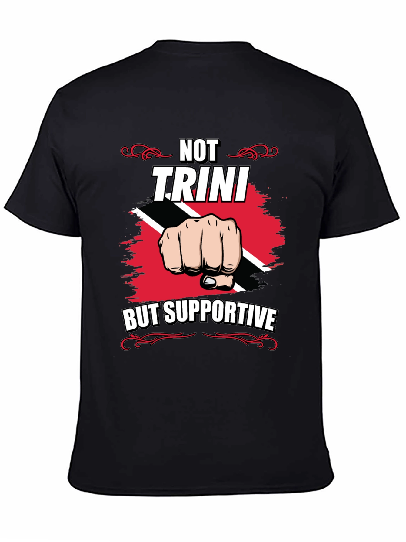 Trini Supporter Tee - Trinidad & Tobago Pride