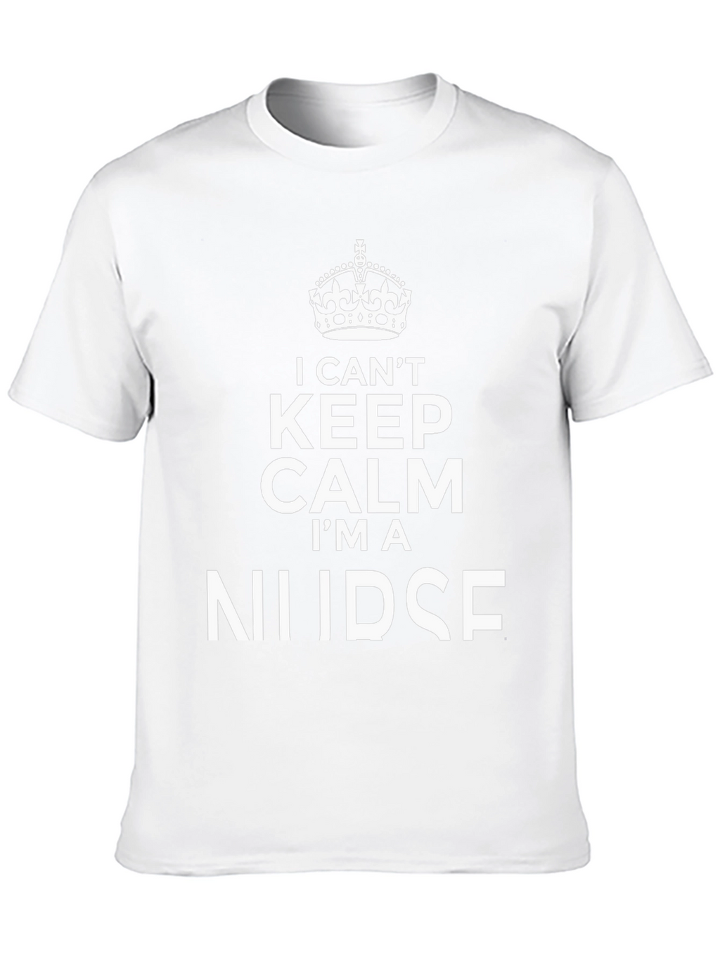 I Cant Keep Calm Im A Nurse Black T-Shirt