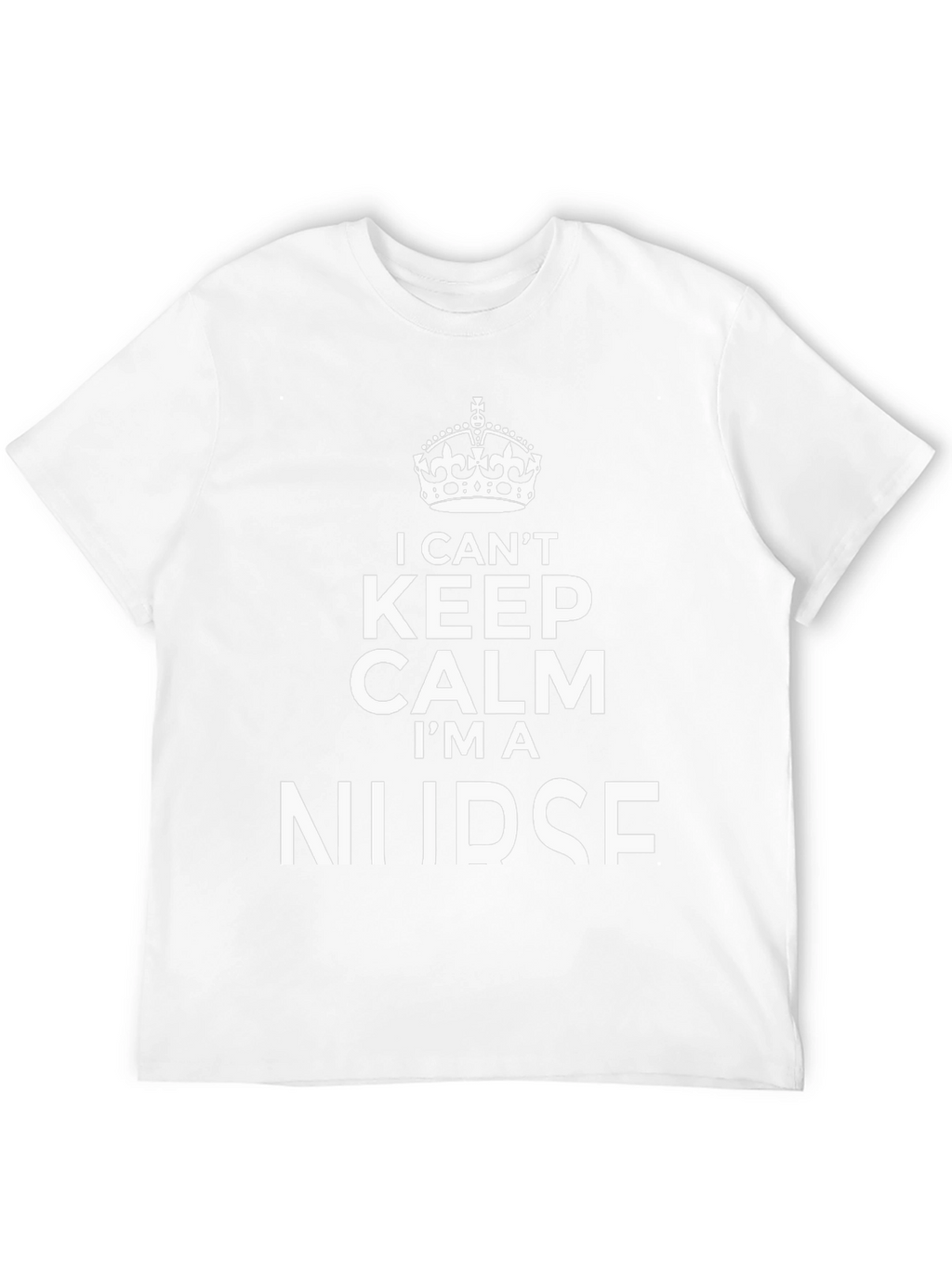 I Cant Keep Calm Im A Nurse Black T-Shirt