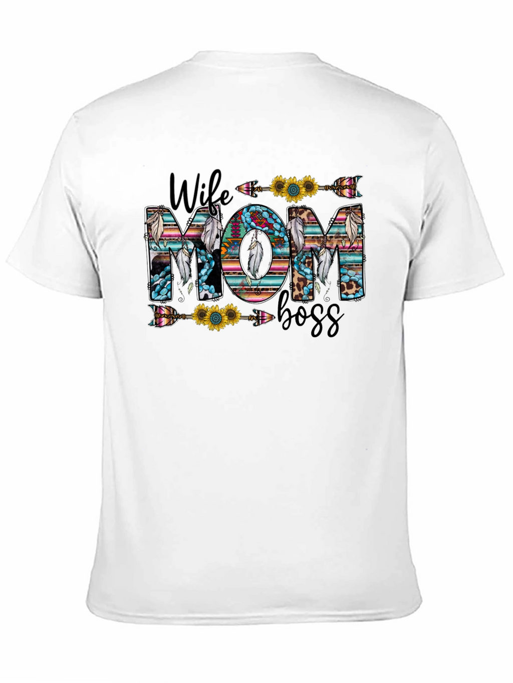 Wife Mom Boss Graphic Tee