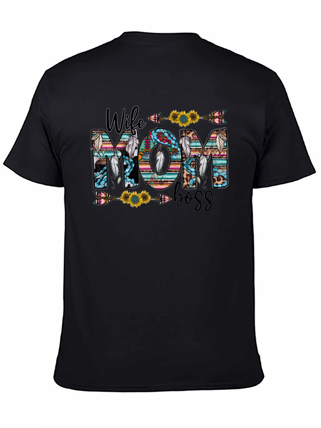 Wife Mom Boss Graphic Tee