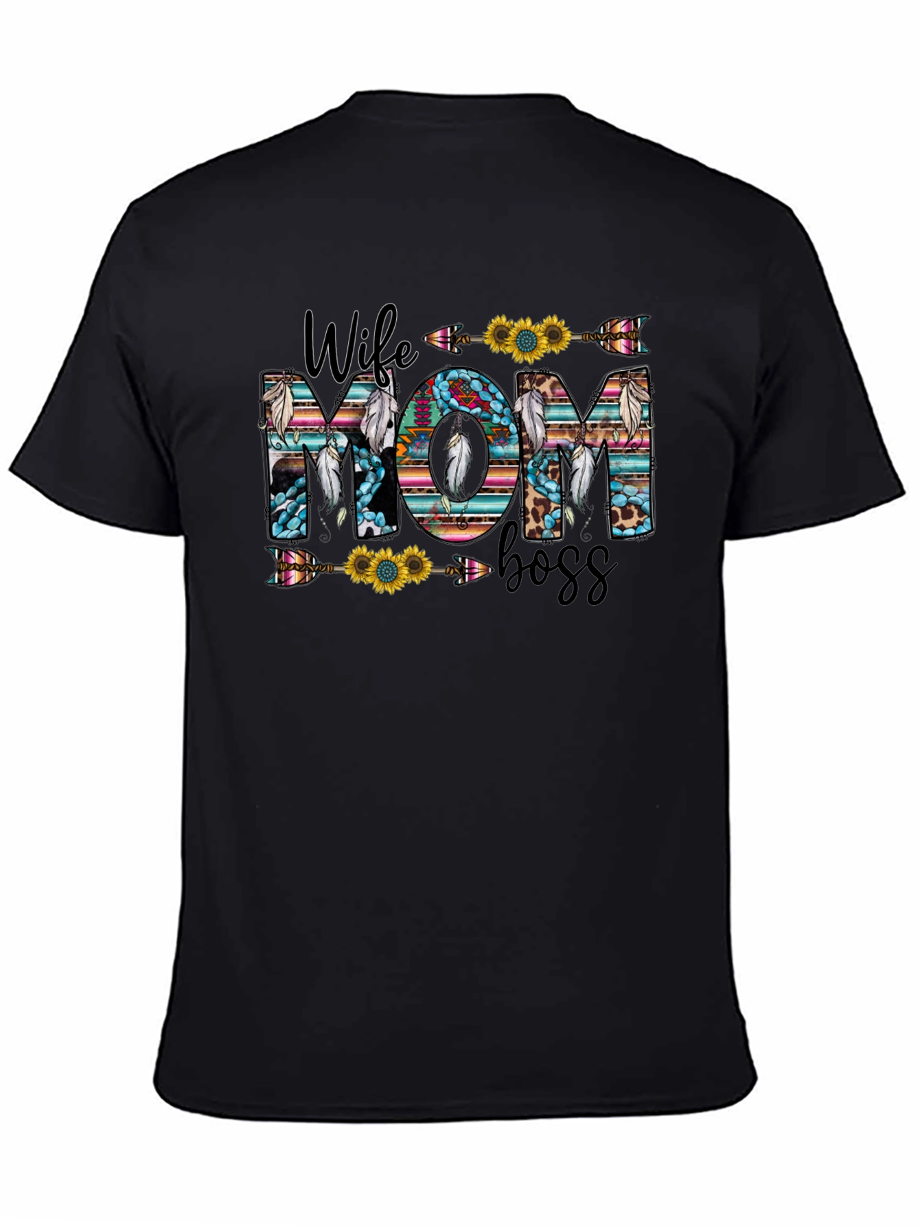 Wife Mom Boss Graphic Tee