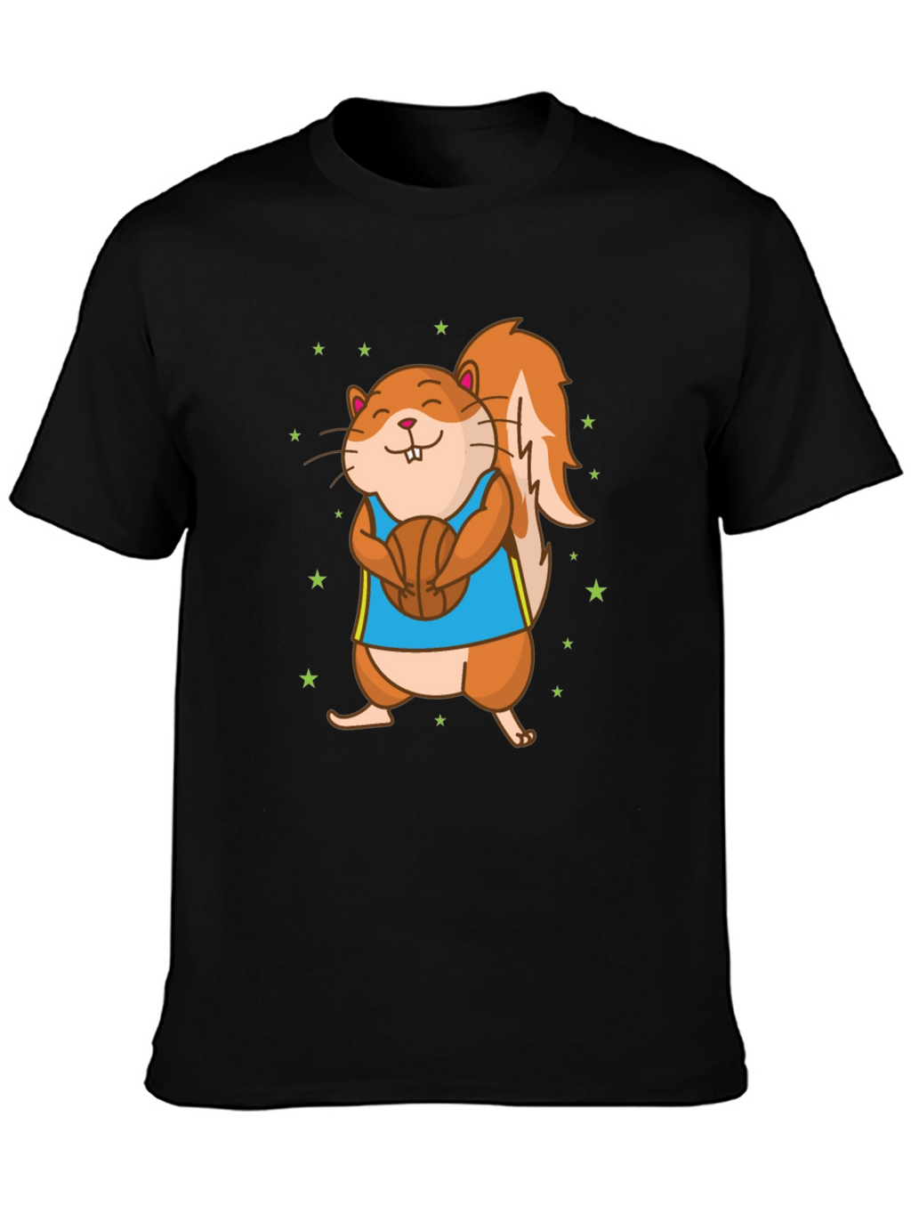 Squirrel Basketball T-Shirt