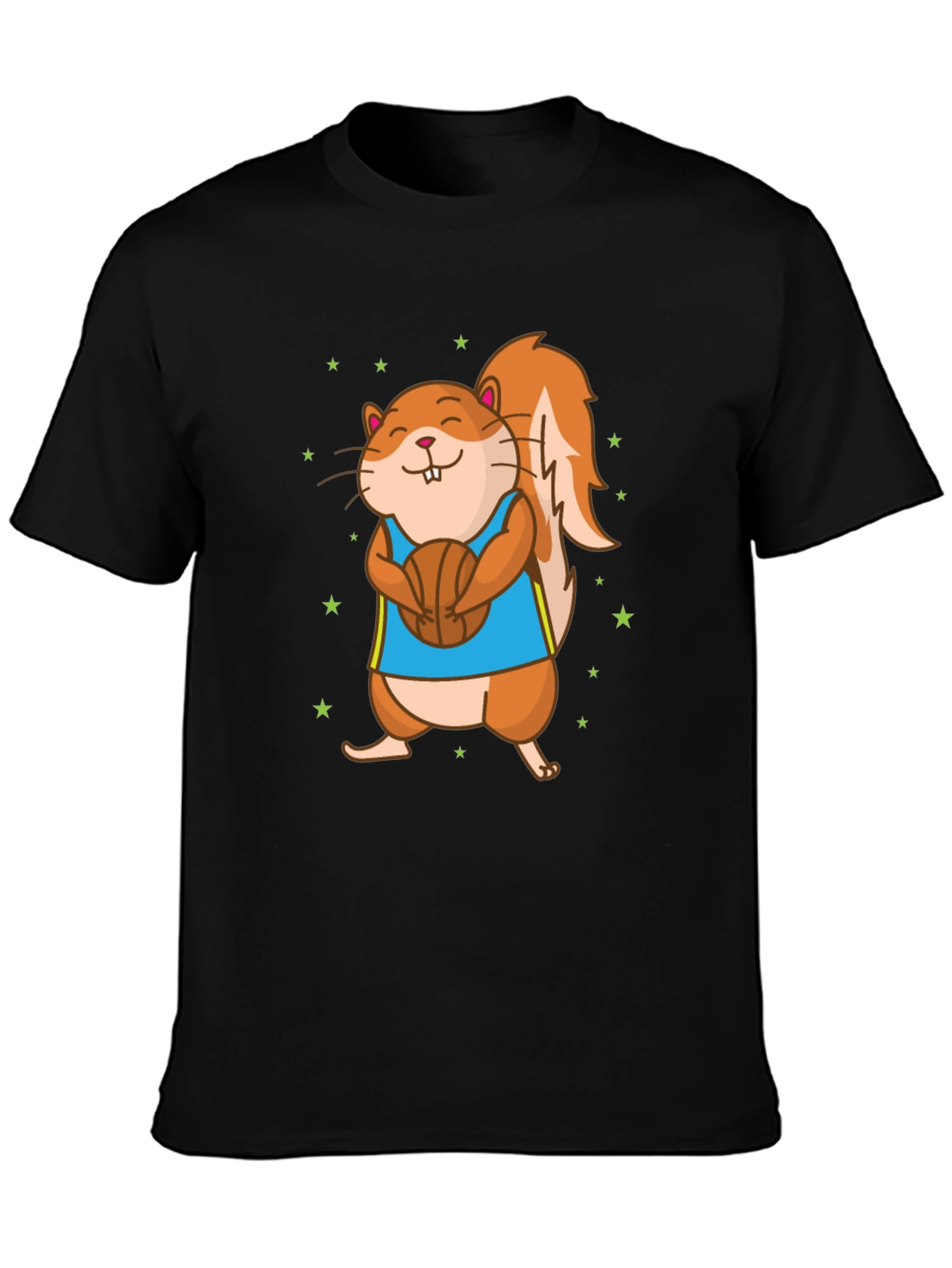 Squirrel Basketball T-Shirt