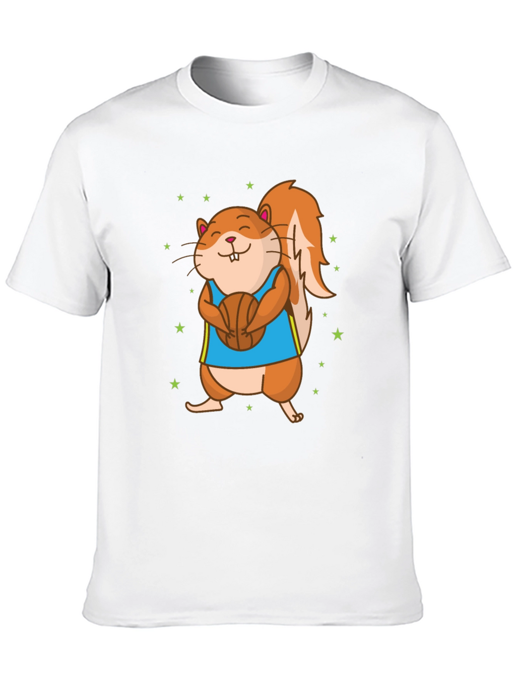 Squirrel Basketball T-Shirt