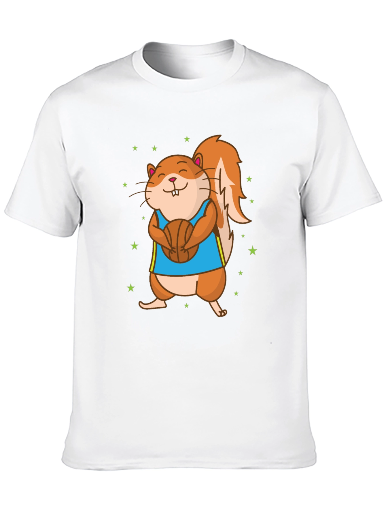 Squirrel Basketball T-Shirt