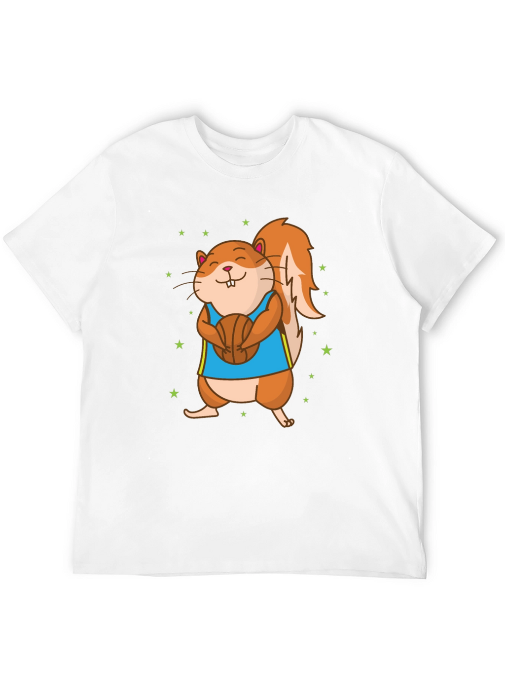 Squirrel Basketball T-Shirt