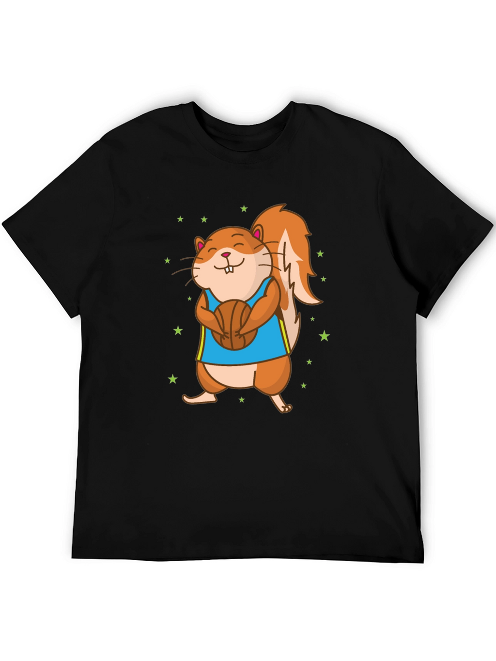 Squirrel Basketball T-Shirt