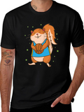 Squirrel Basketball T-Shirt