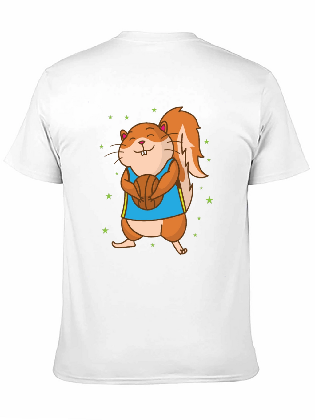 Squirrel Basketball T-Shirt