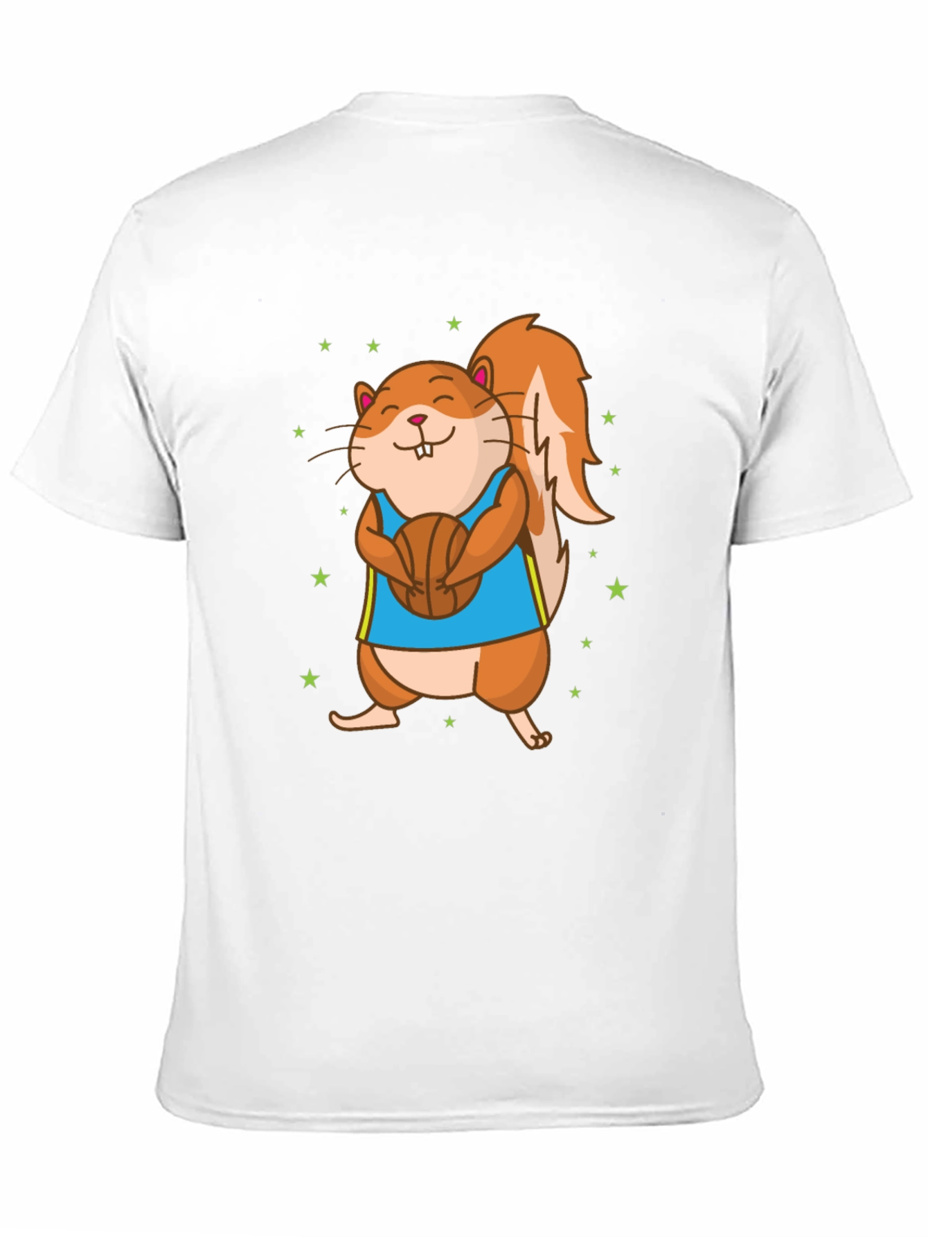 Squirrel Basketball T-Shirt
