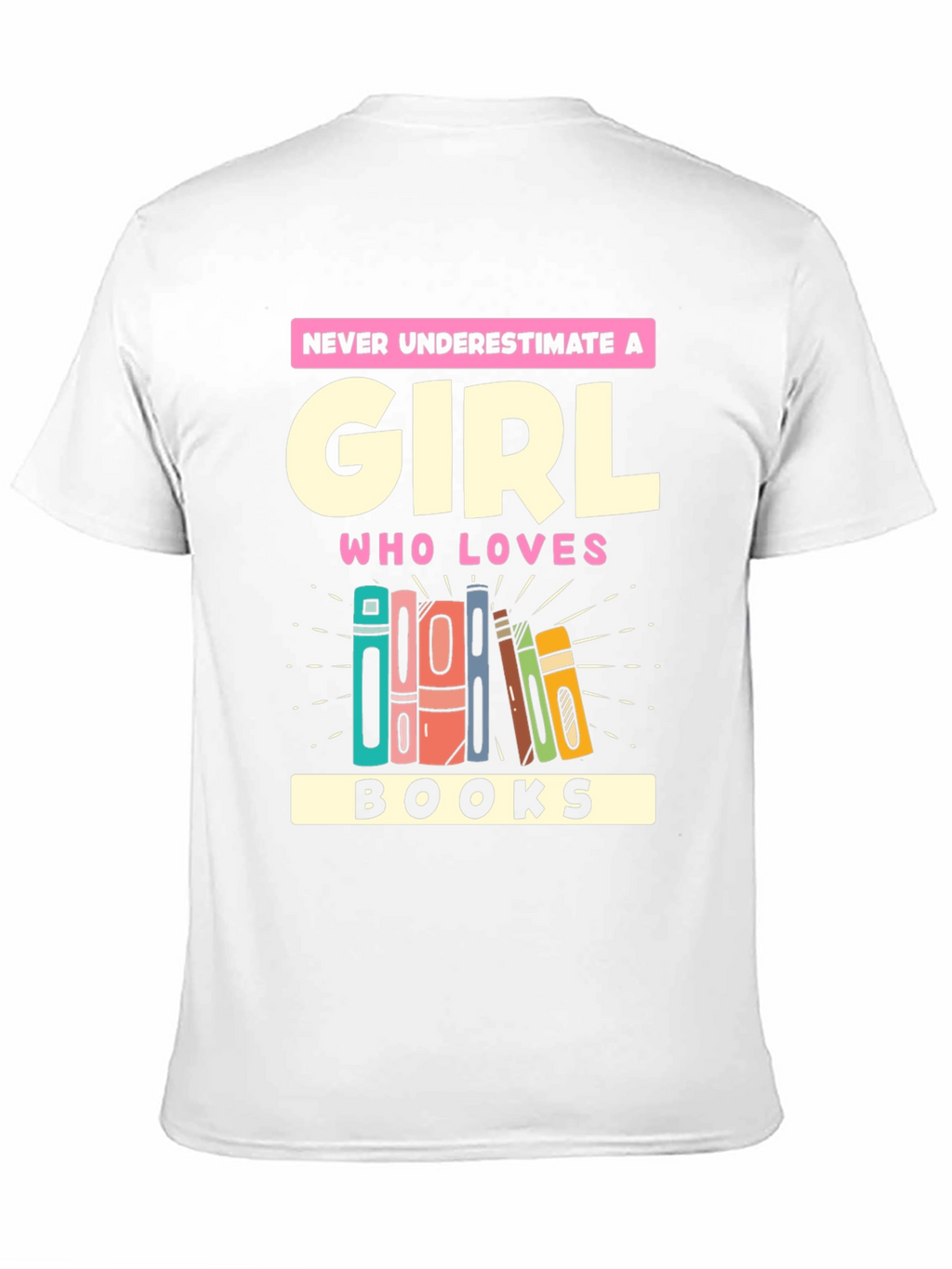 Book Lover Girls T-Shirt