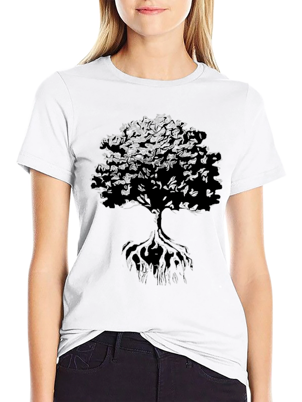 Tree of Life Graphic Black T-Shirt