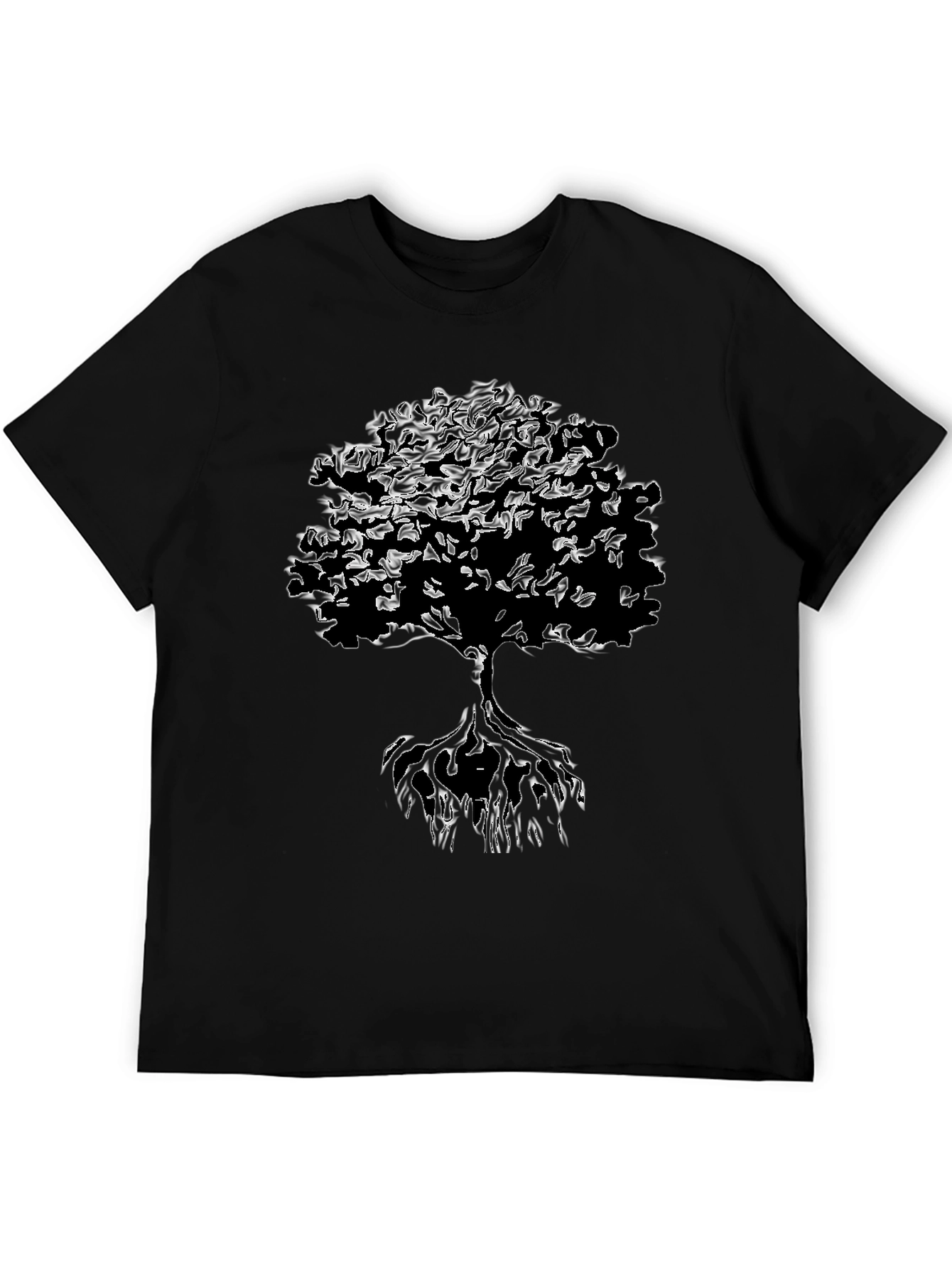 Tree of Life Graphic Black T-Shirt