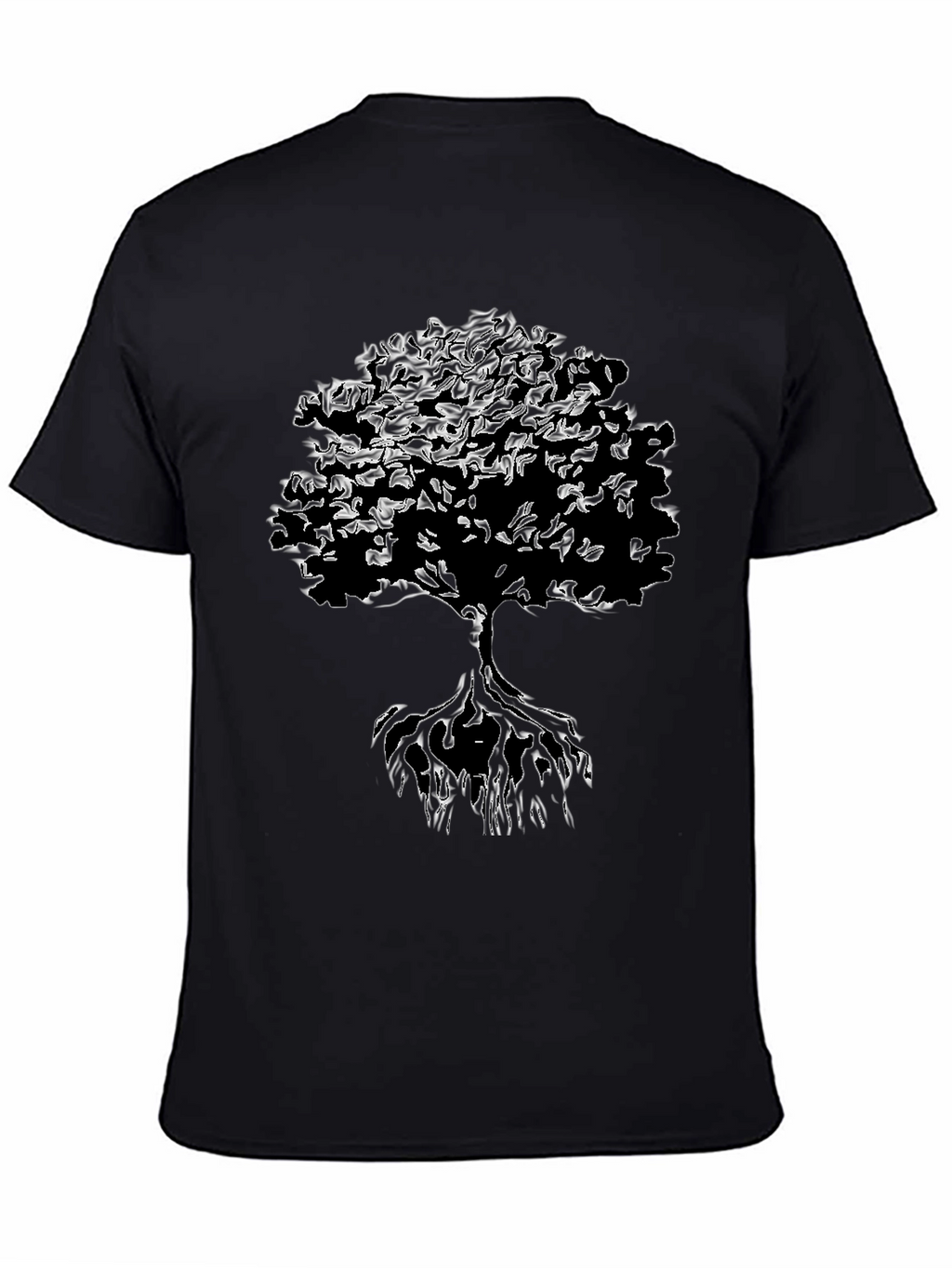 Tree of Life Graphic Black T-Shirt