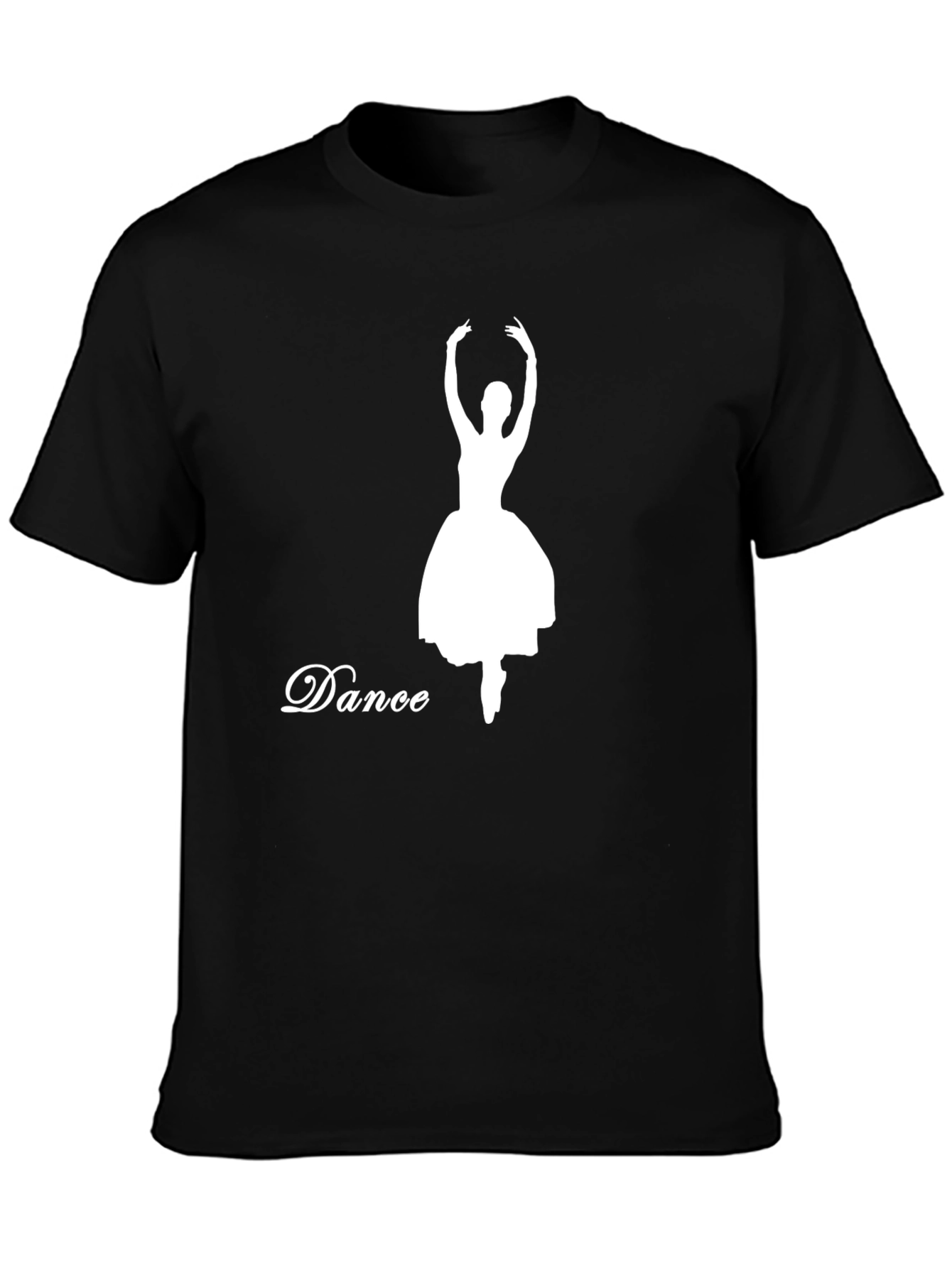 Dance Silhouette Black T-Shirt