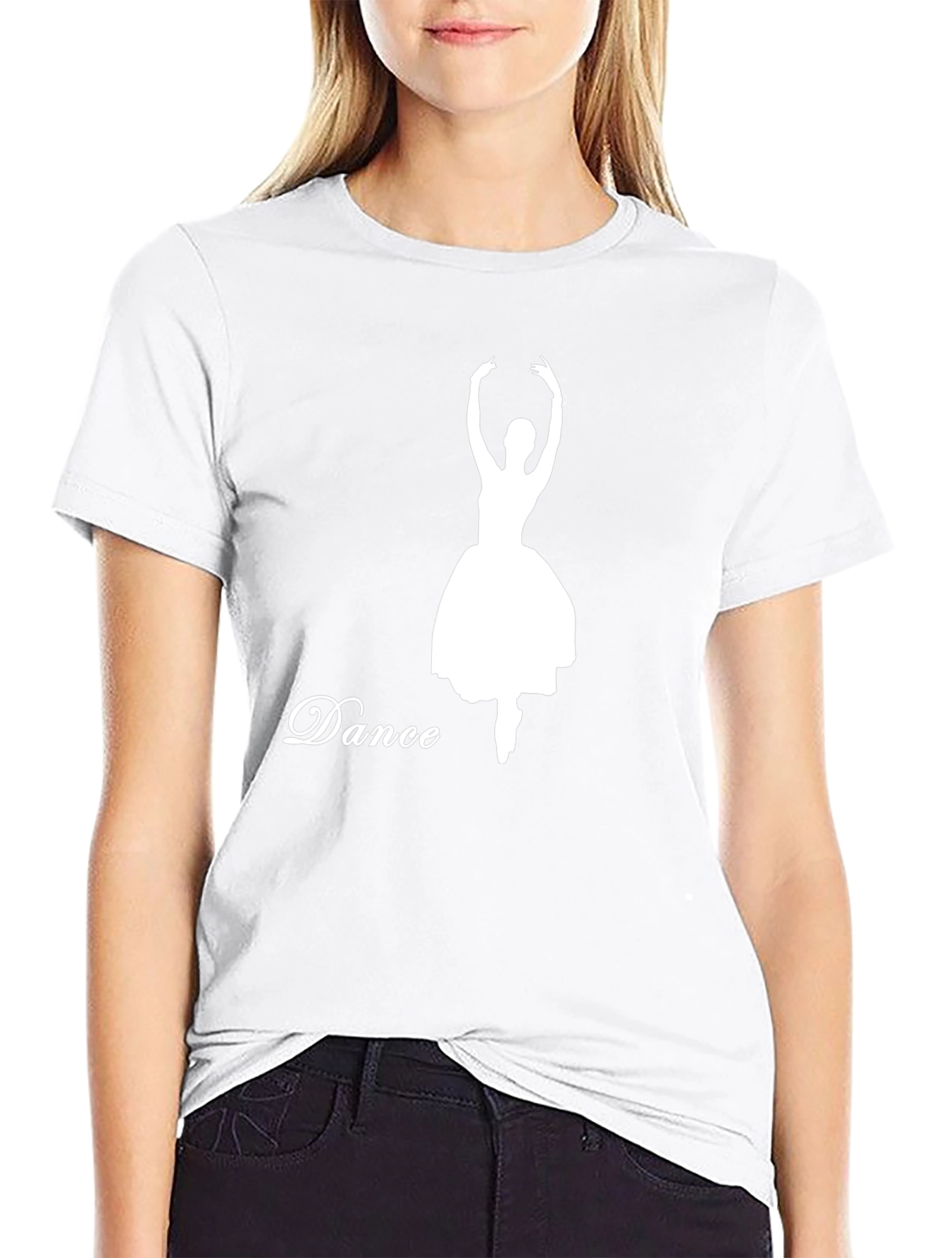 Dance Silhouette Black T-Shirt