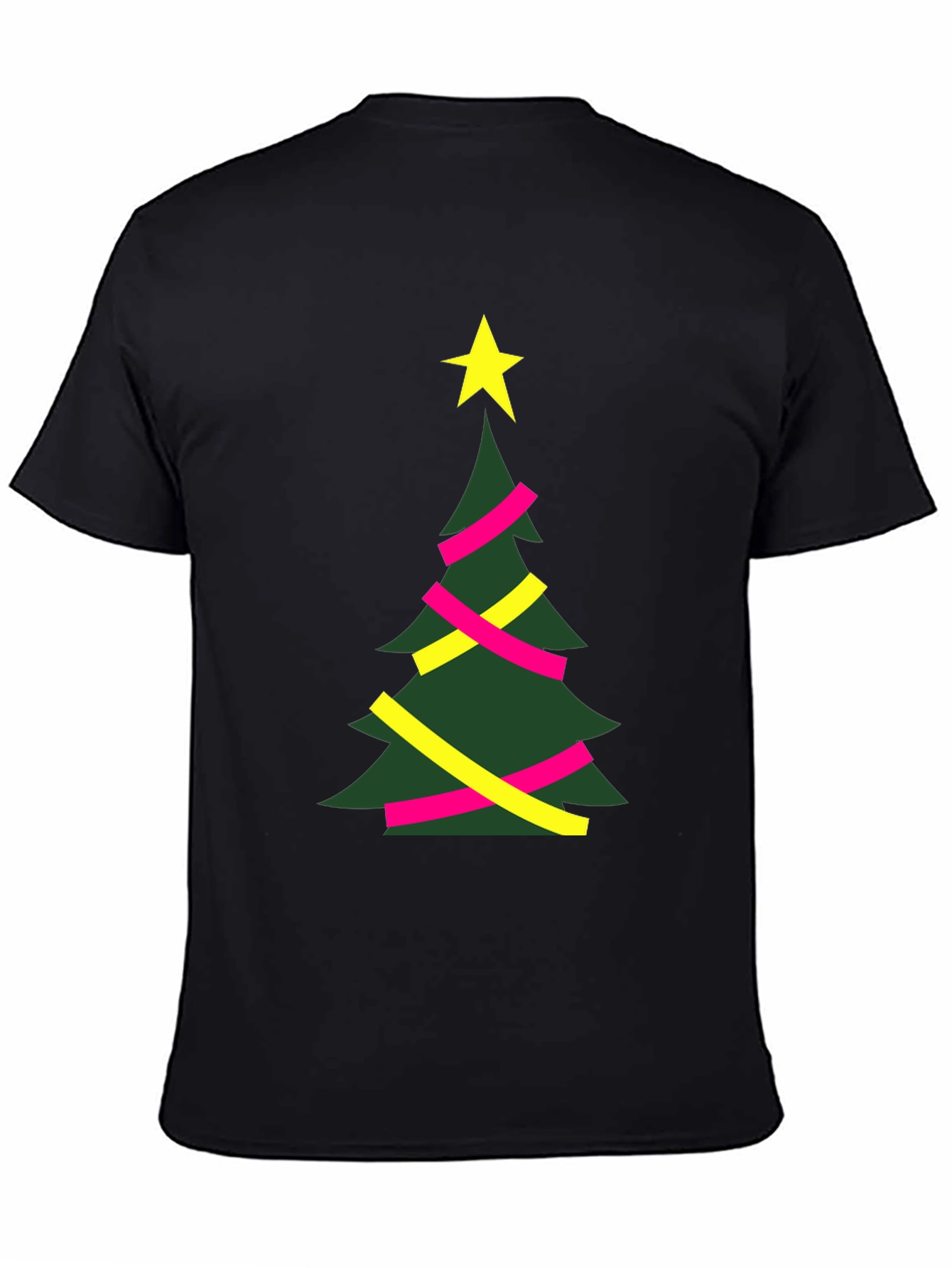 Festive Christmas Tree Graphic Tee