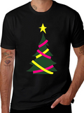 Festive Christmas Tree Graphic Tee