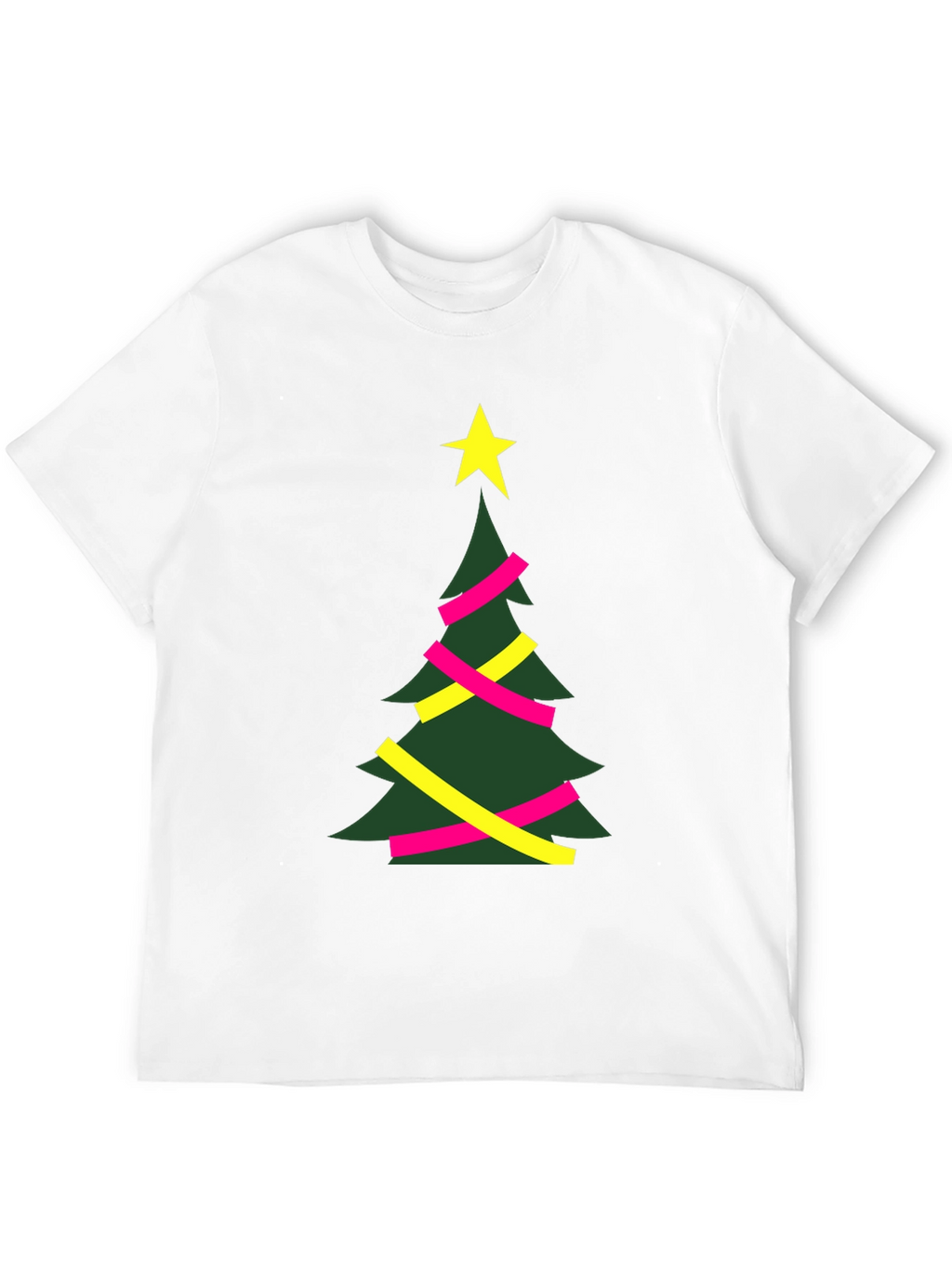 Festive Christmas Tree Graphic Tee