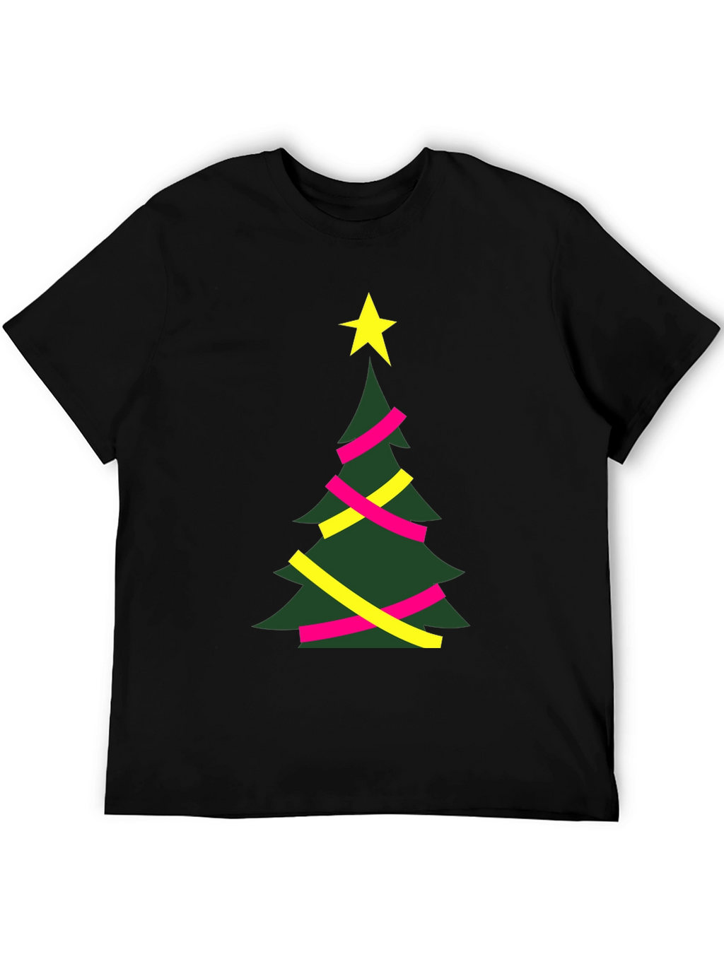 Festive Christmas Tree Graphic Tee