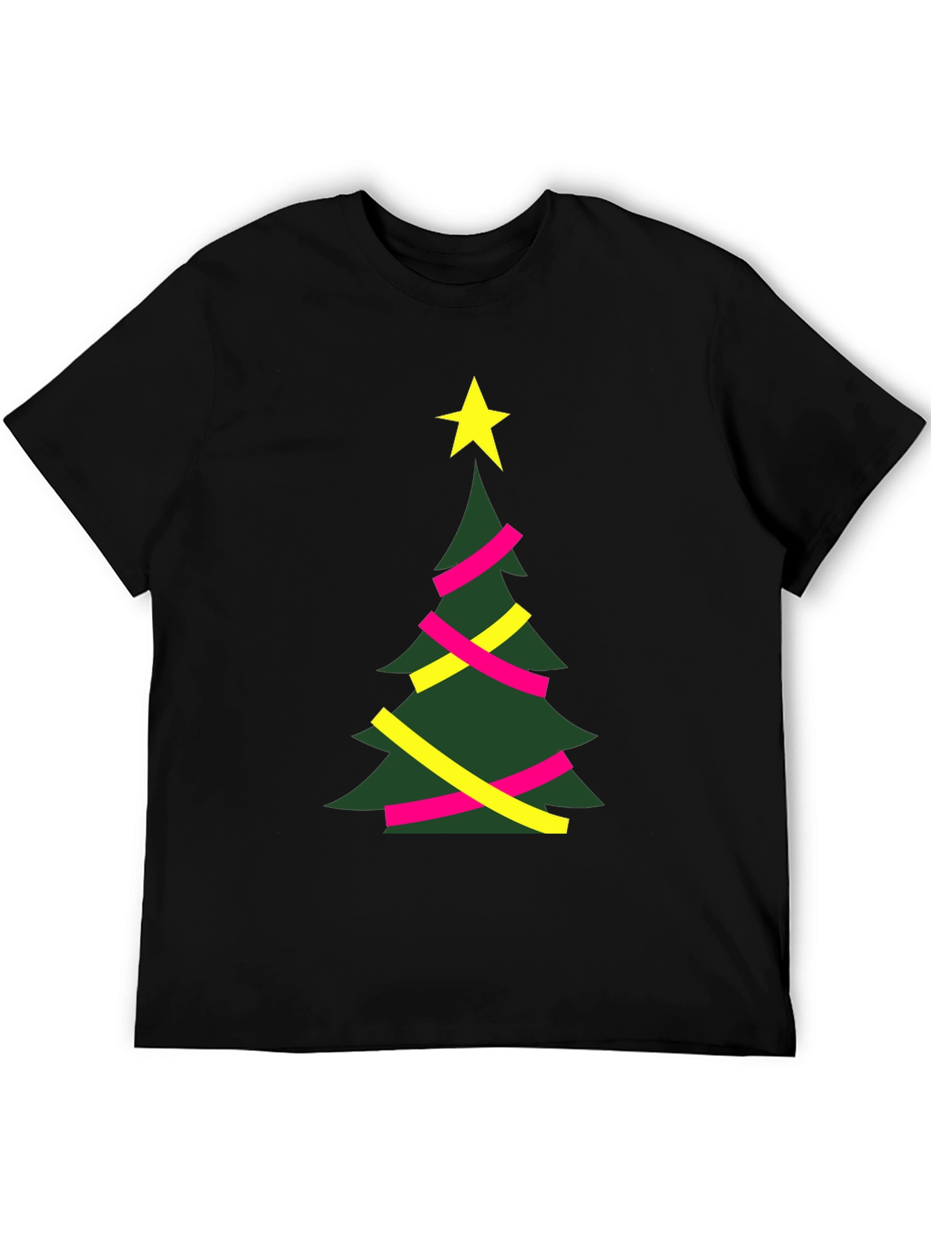 Festive Christmas Tree Graphic Tee