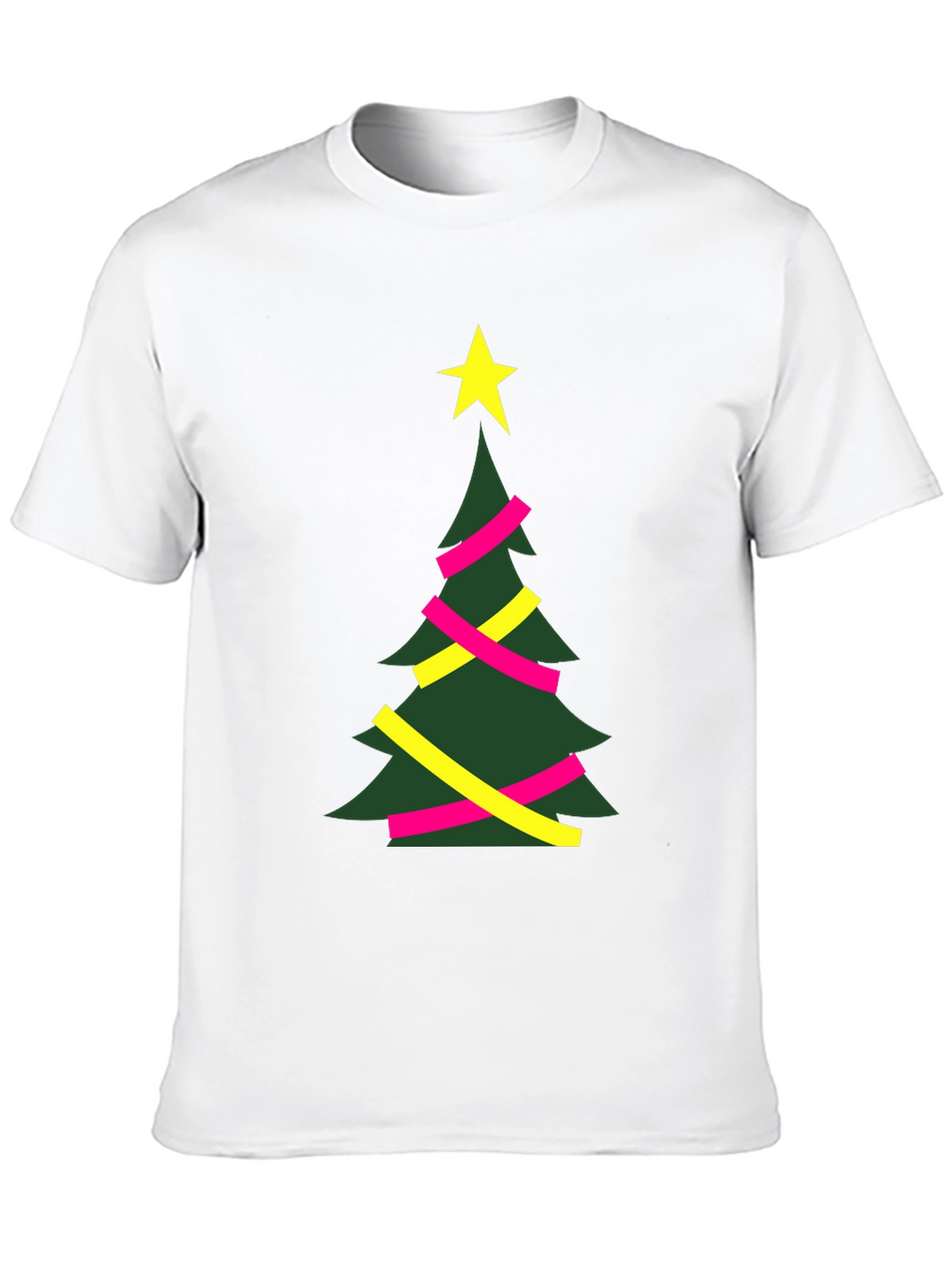 Festive Christmas Tree Graphic Tee