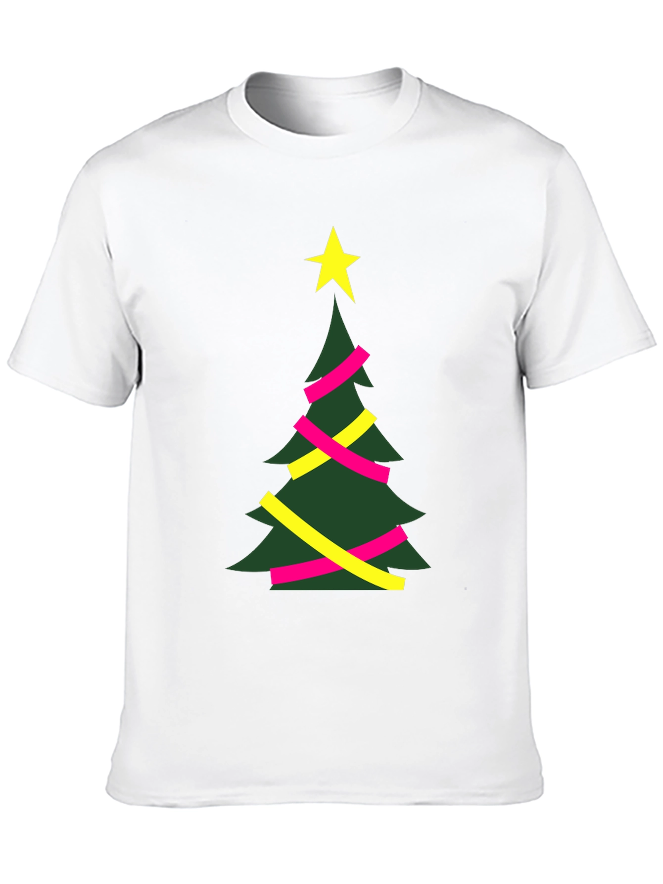 Festive Christmas Tree Graphic Tee