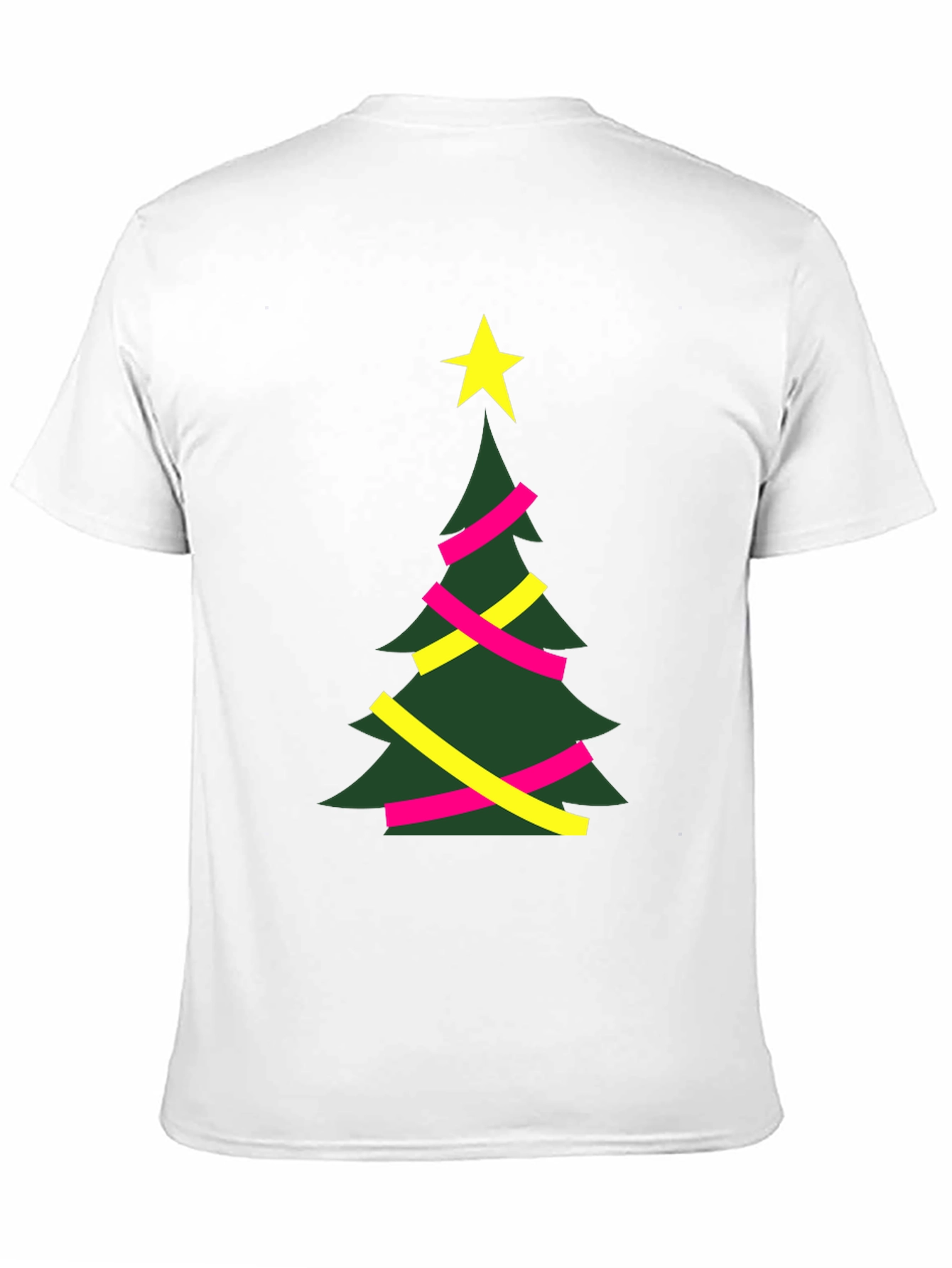 Festive Christmas Tree Graphic Tee