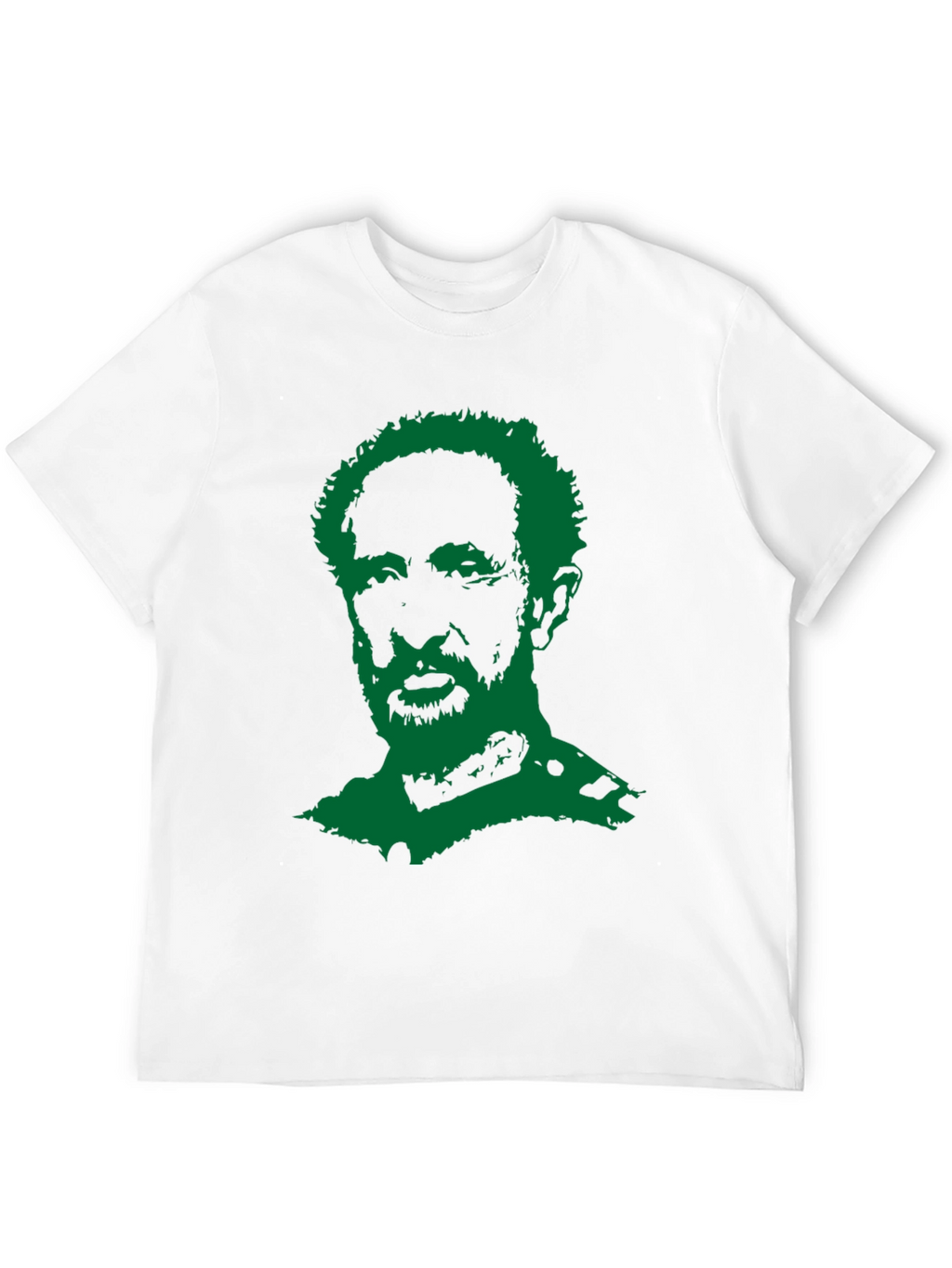 Rasta Man Graphic T-Shirt - Black