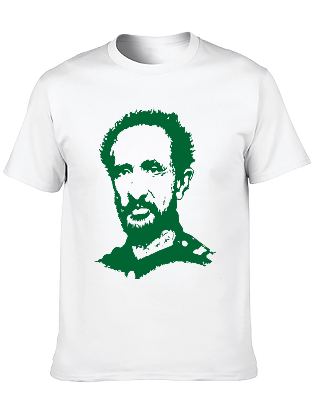 Rasta Man Graphic T-Shirt - Black