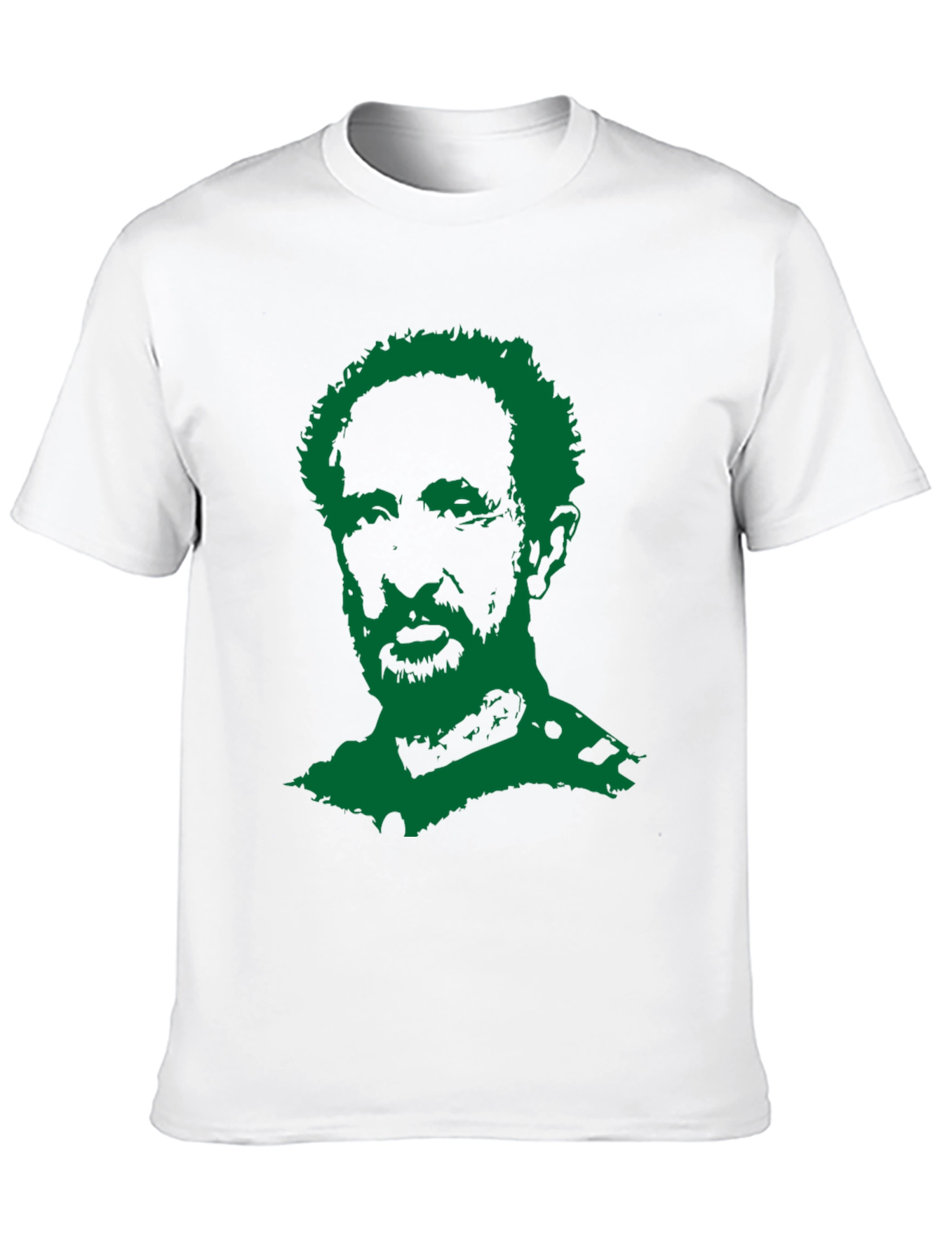 Rasta Man Graphic T-Shirt - Black