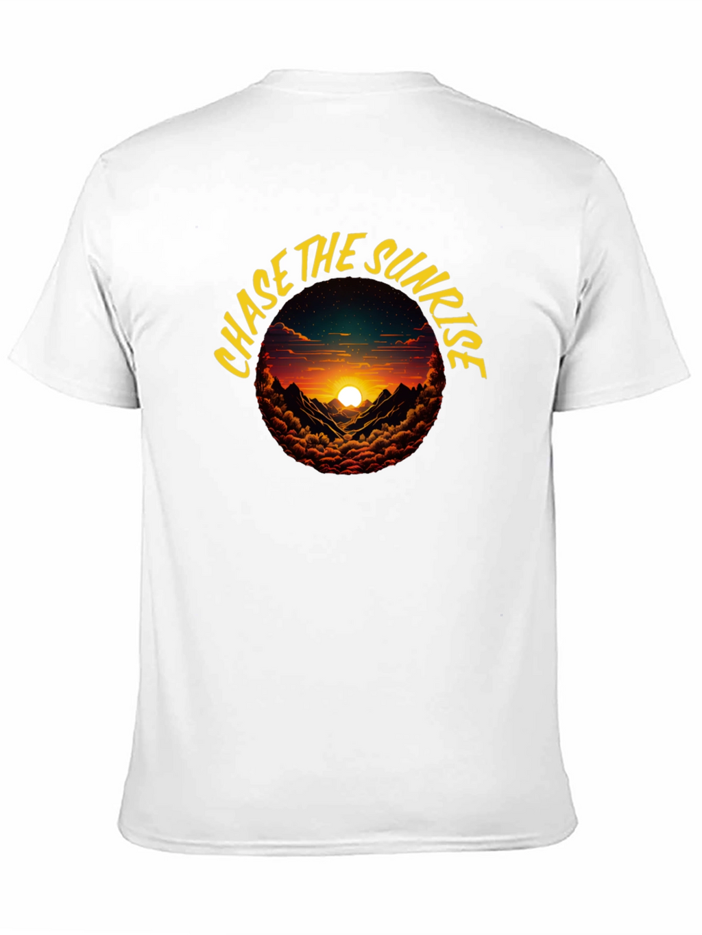 Chase the Sunrise Graphic Tee - Black