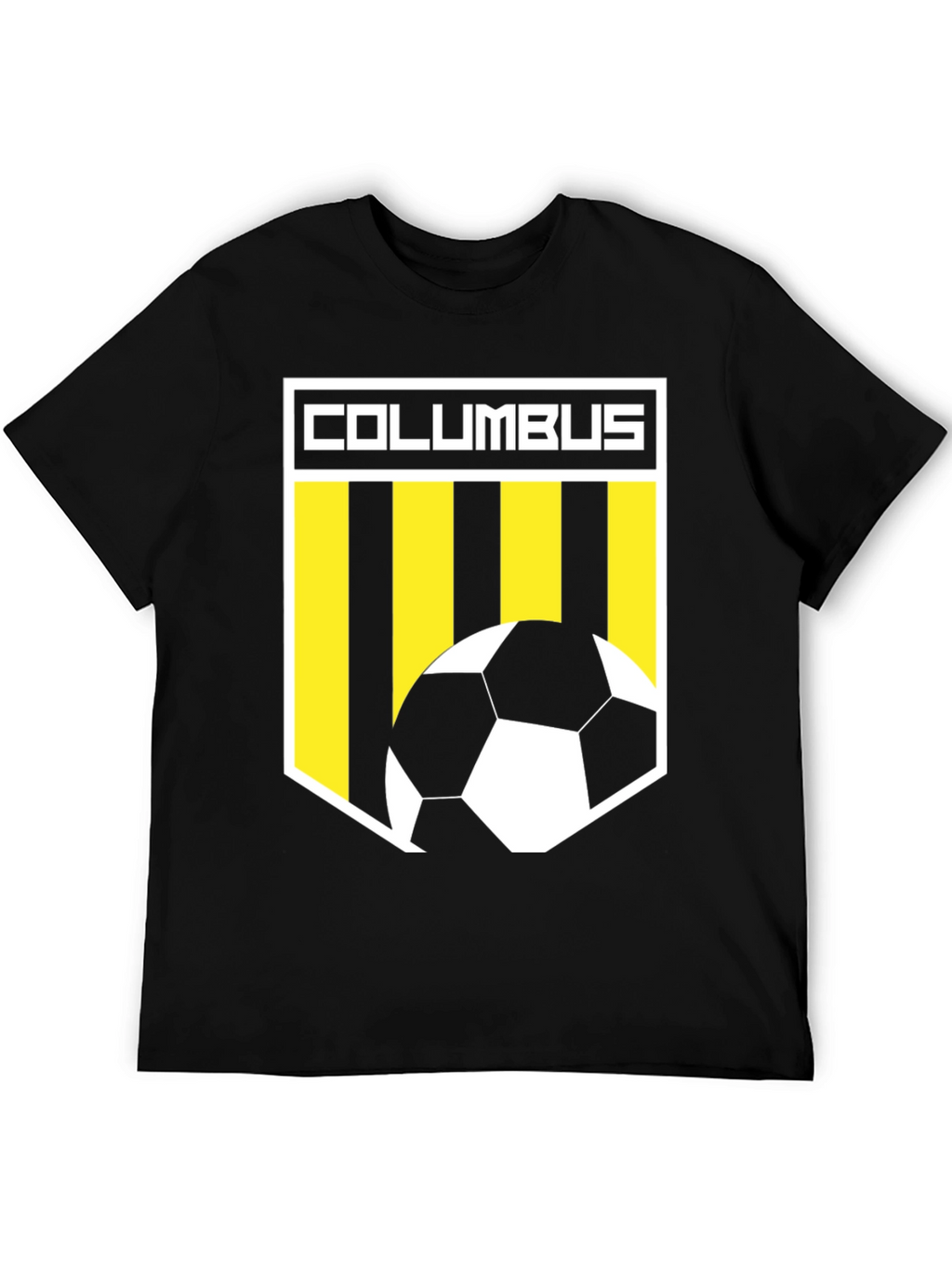 Columbus Soccer T-Shirt - Black
