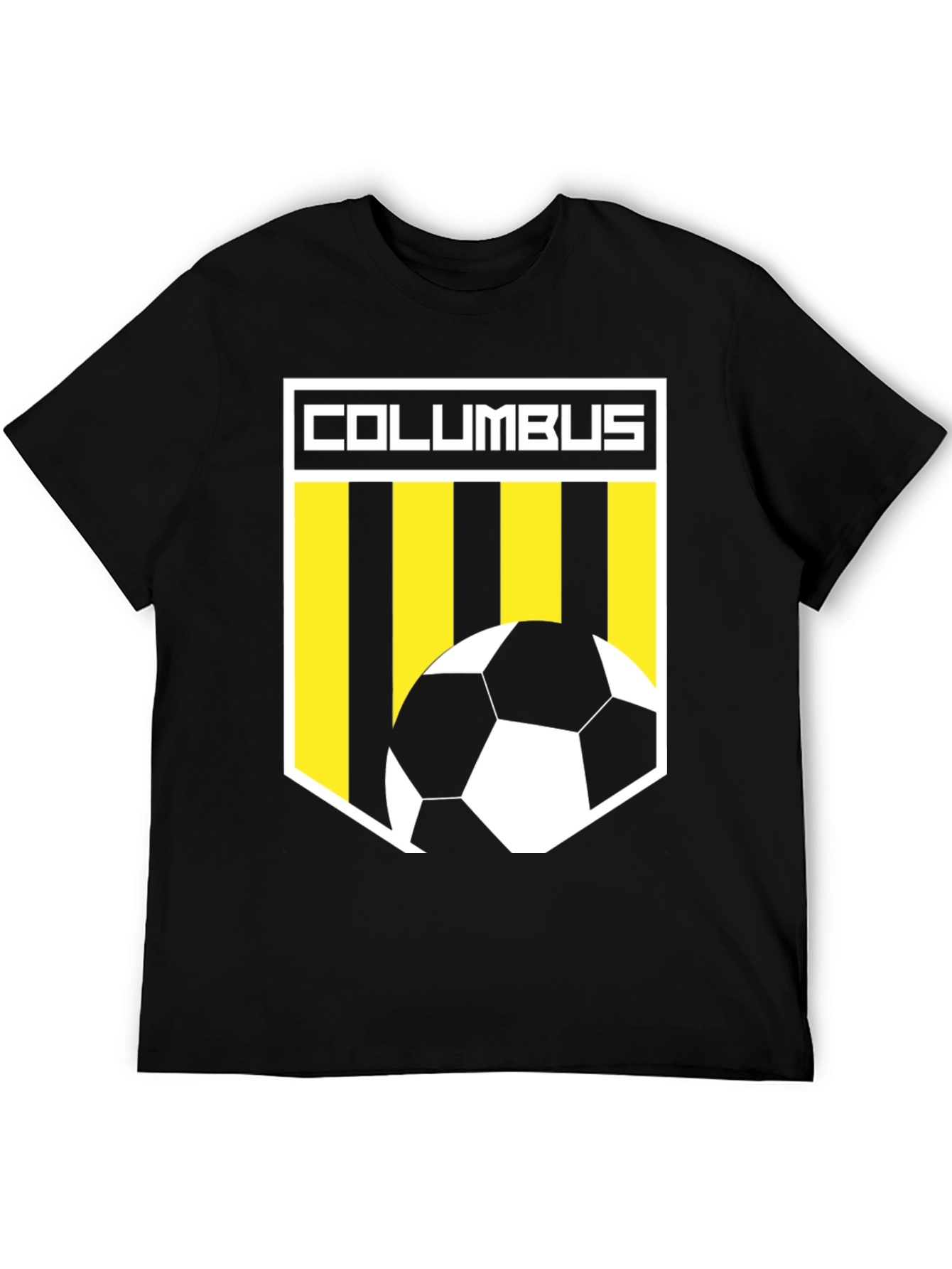 Columbus Soccer T-Shirt - Black