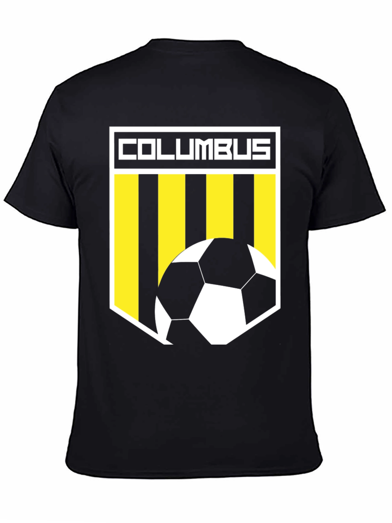 Columbus Soccer T-Shirt - Black
