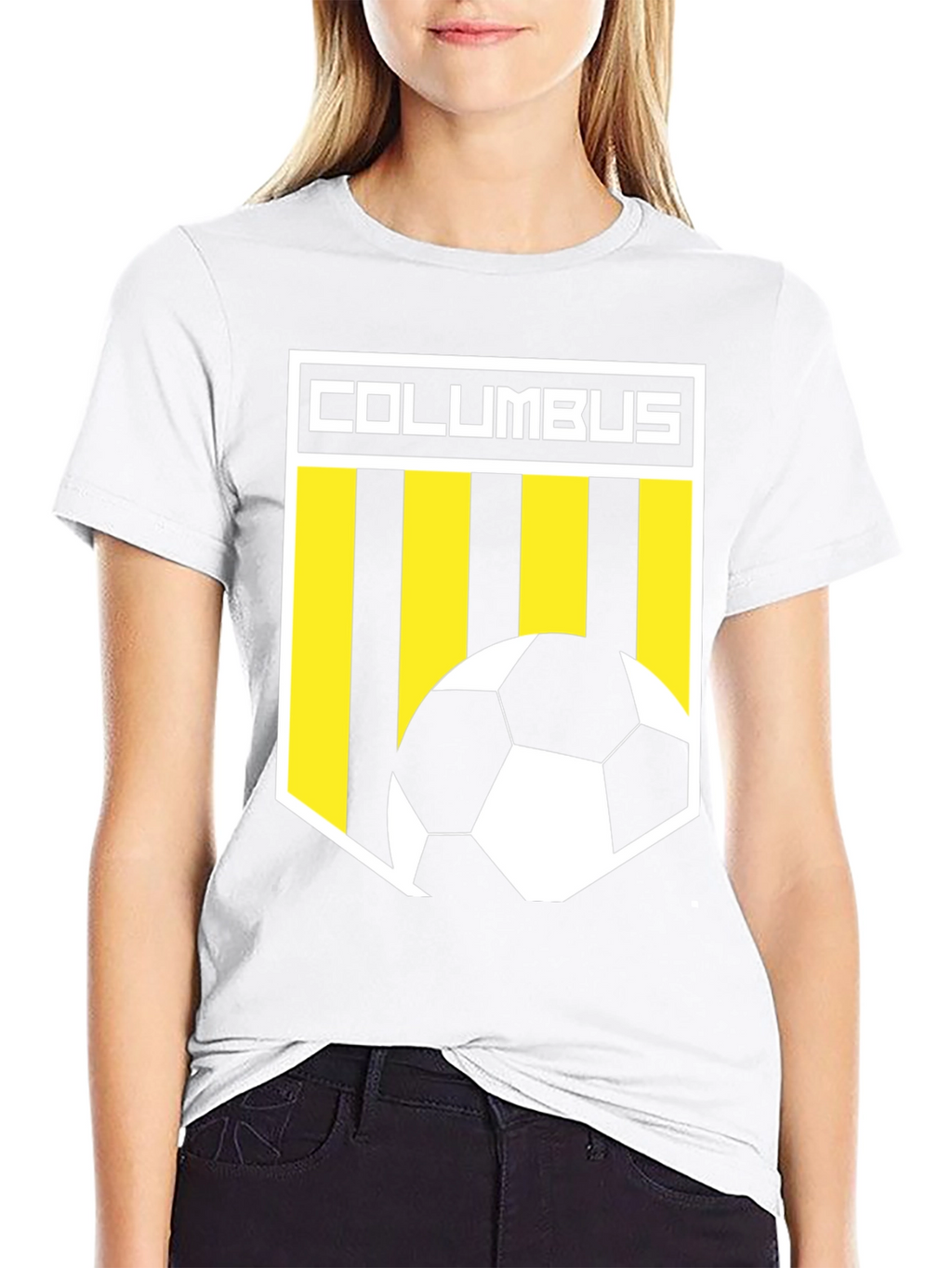 Columbus Soccer T-Shirt - Black